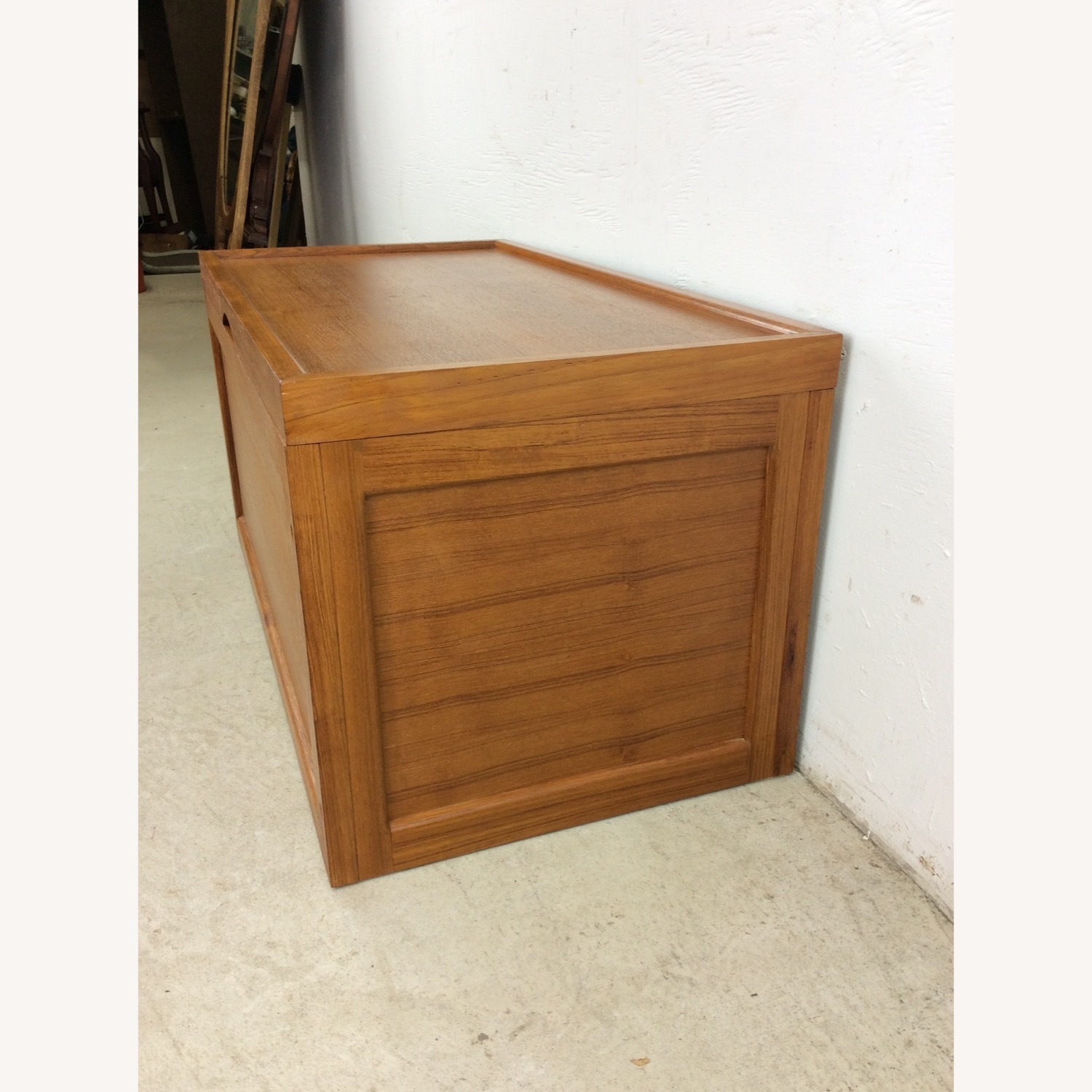 Danish Modern Style Teak Blanket Chest - image-14