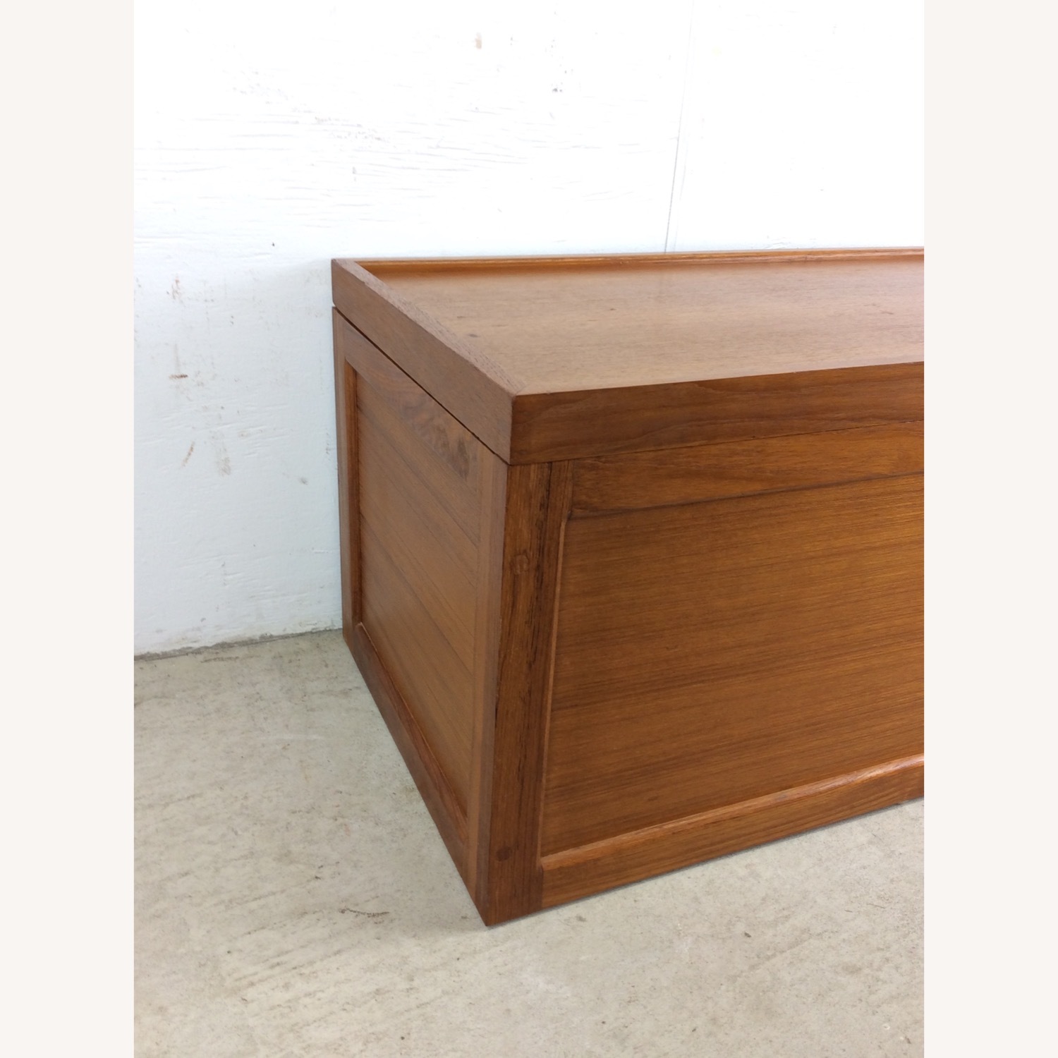 Danish Modern Style Teak Blanket Chest - image-10