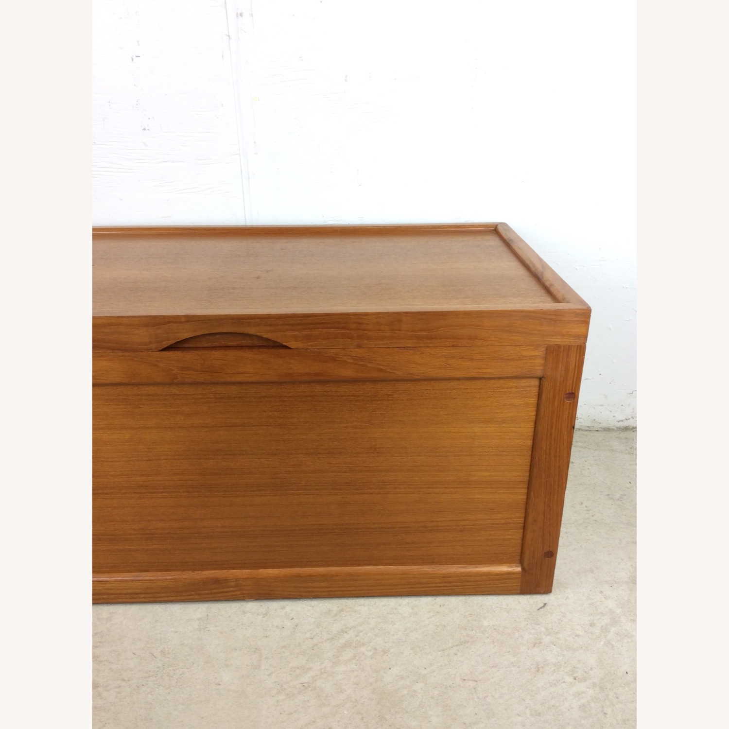Danish Modern Style Teak Blanket Chest - image-6