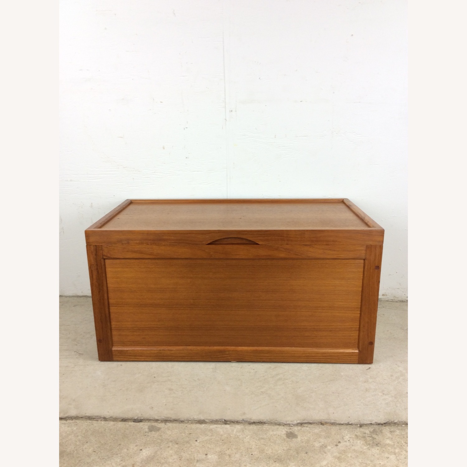 Danish Modern Style Teak Blanket Chest - image-3