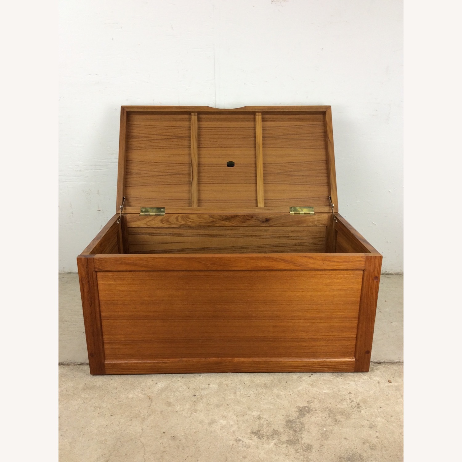 Danish Modern Style Teak Blanket Chest - image-15