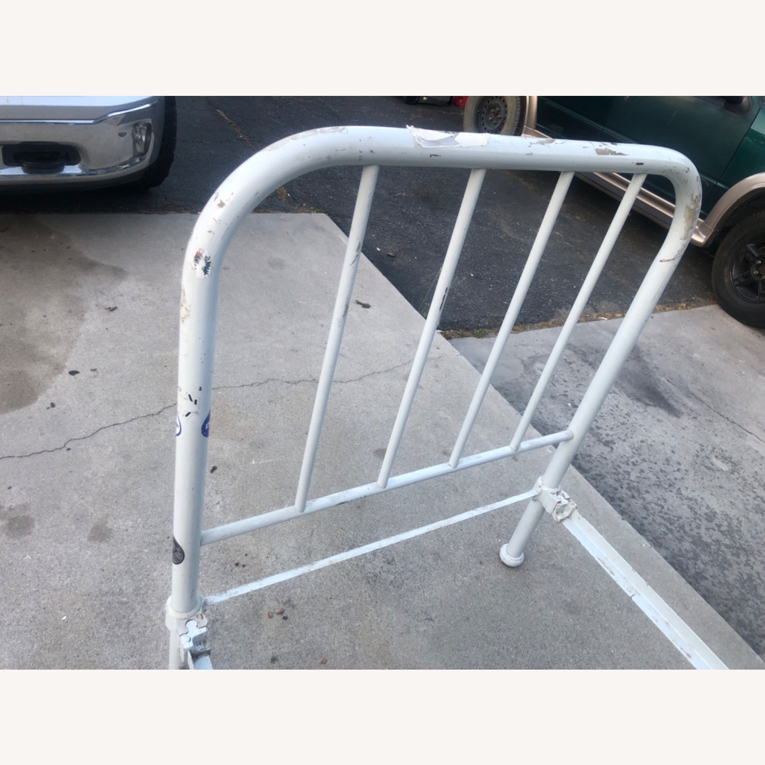 2 Antique/Vintage Cast IronBed Twin - image-3