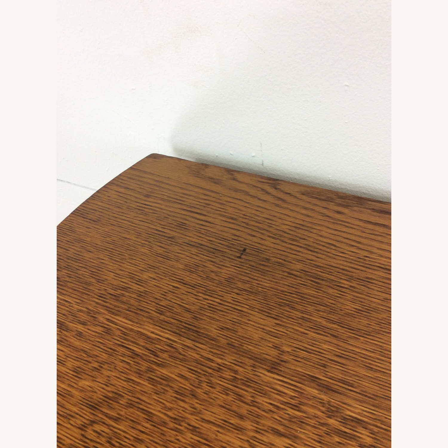 Antique Oak 6 Drawer Dresser with Brass Hardware - image-18