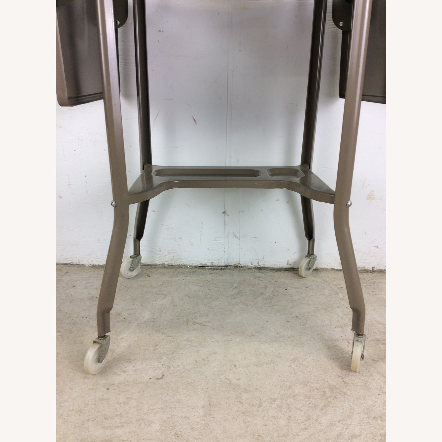 Industrial Typewriter Table with Drop Leafs - image-27
