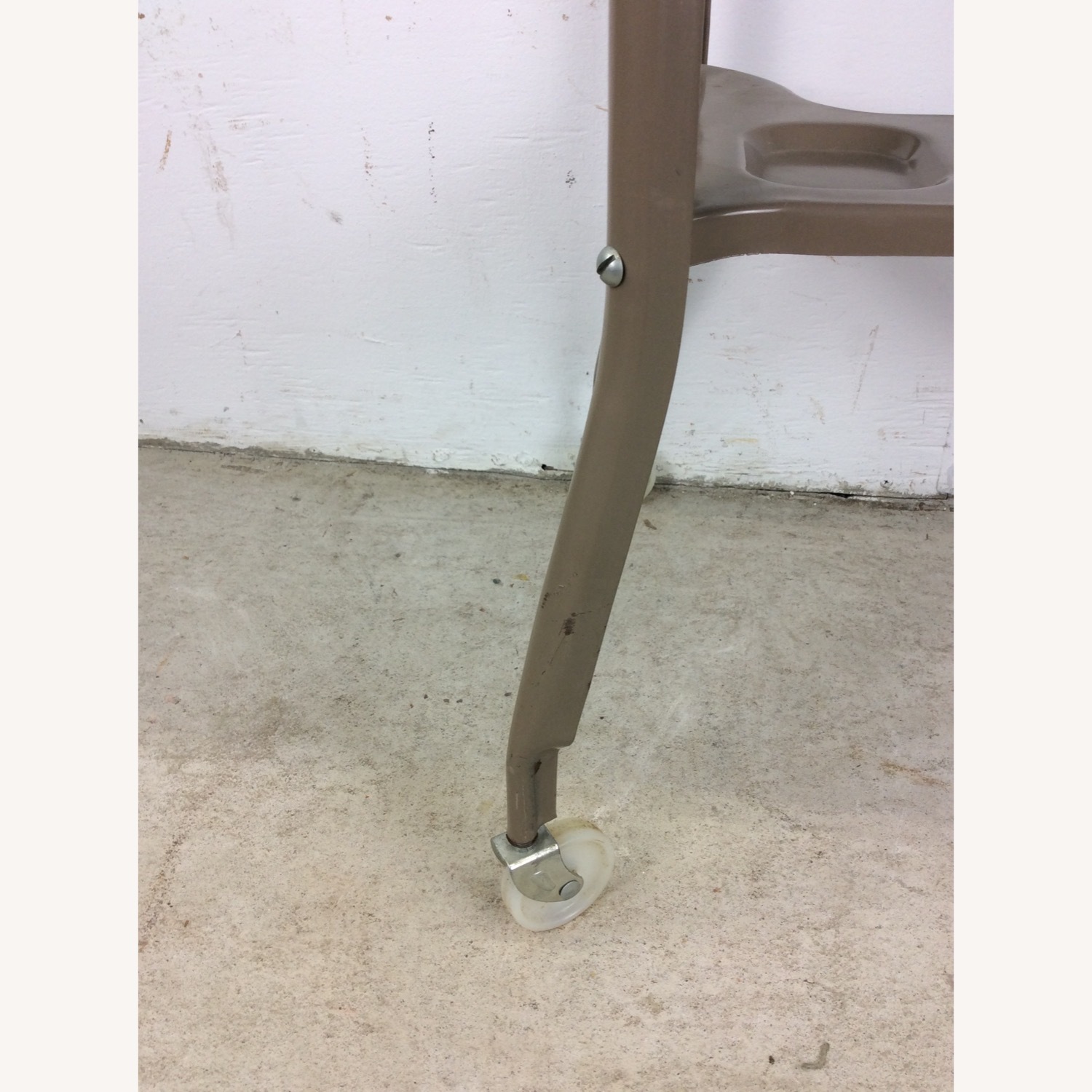 Industrial Typewriter Table with Drop Leafs - image-17