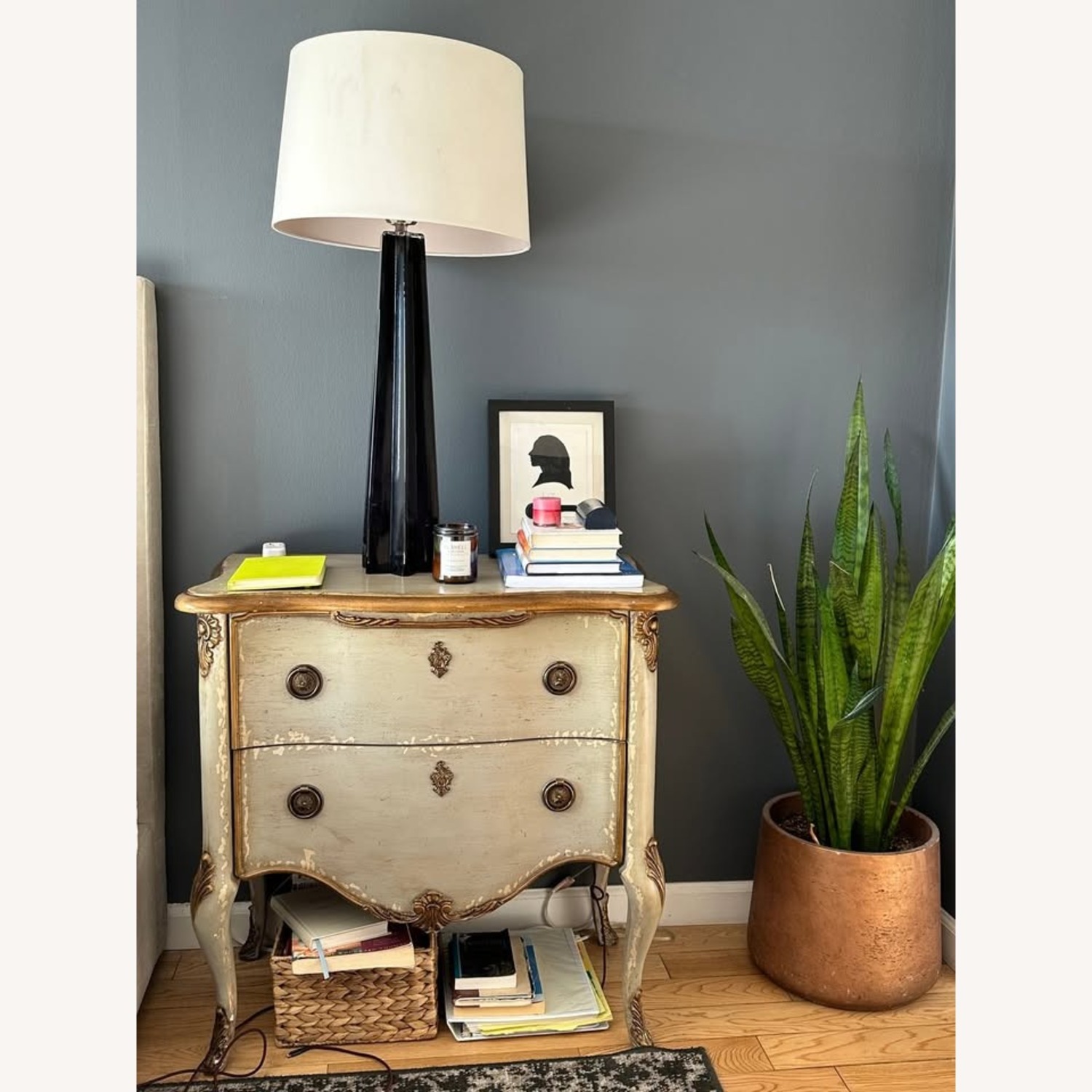 Traditional Antique 2-Drawer Wood Accent Chest - image-4