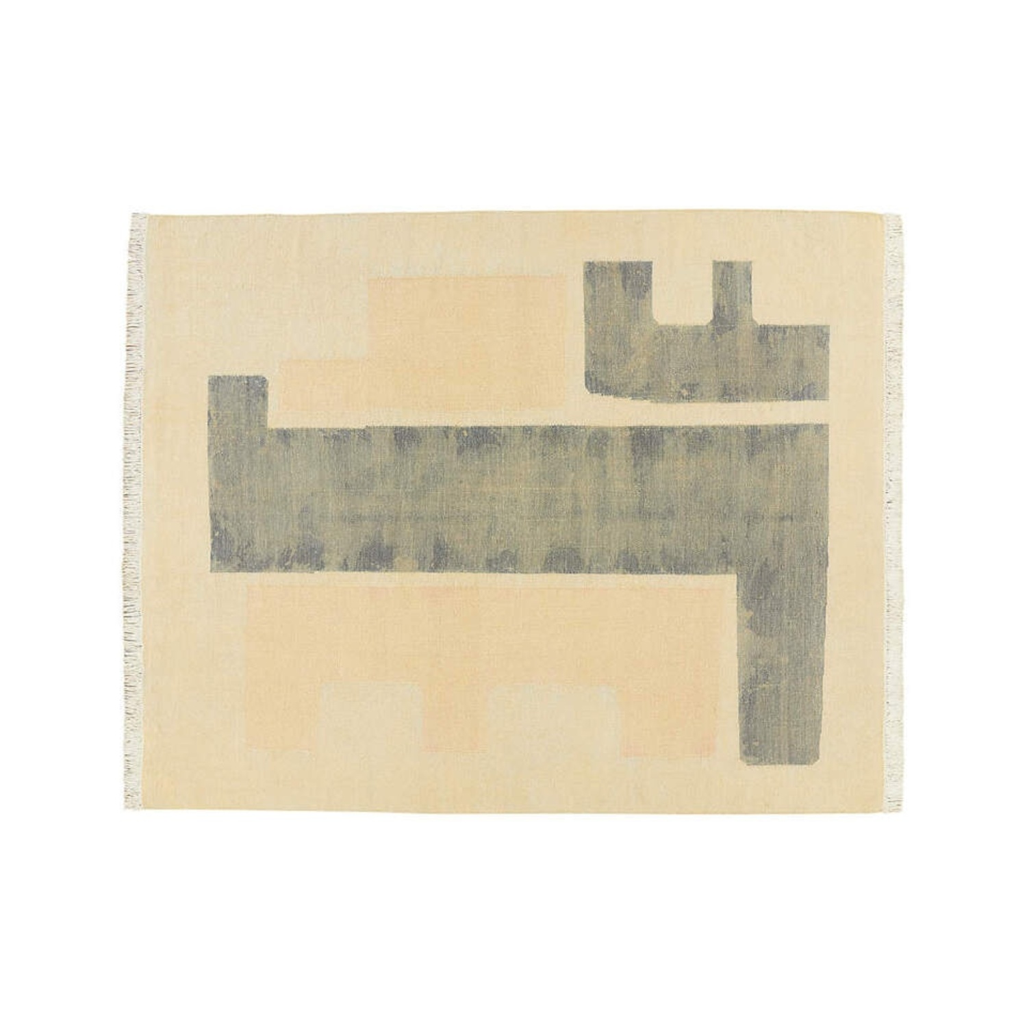CB2 Leanne Ford Block Color Rug - image-7