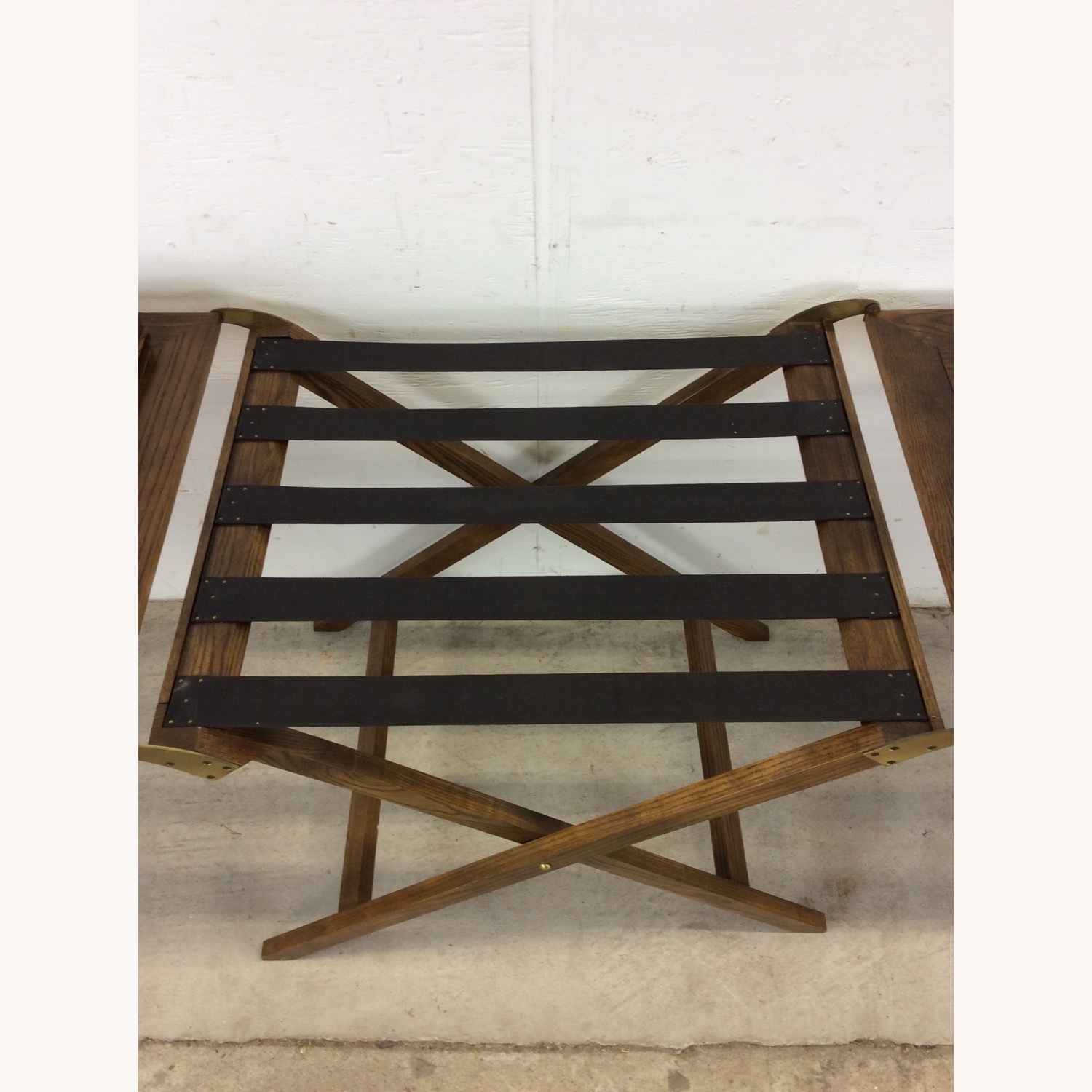 Vintage Campaign Serving Tray with 2 Folding Leafs - image-29