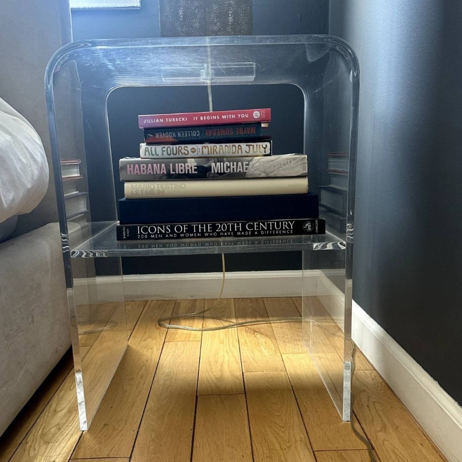 Acrylic End Table or Nighhstand - image-4