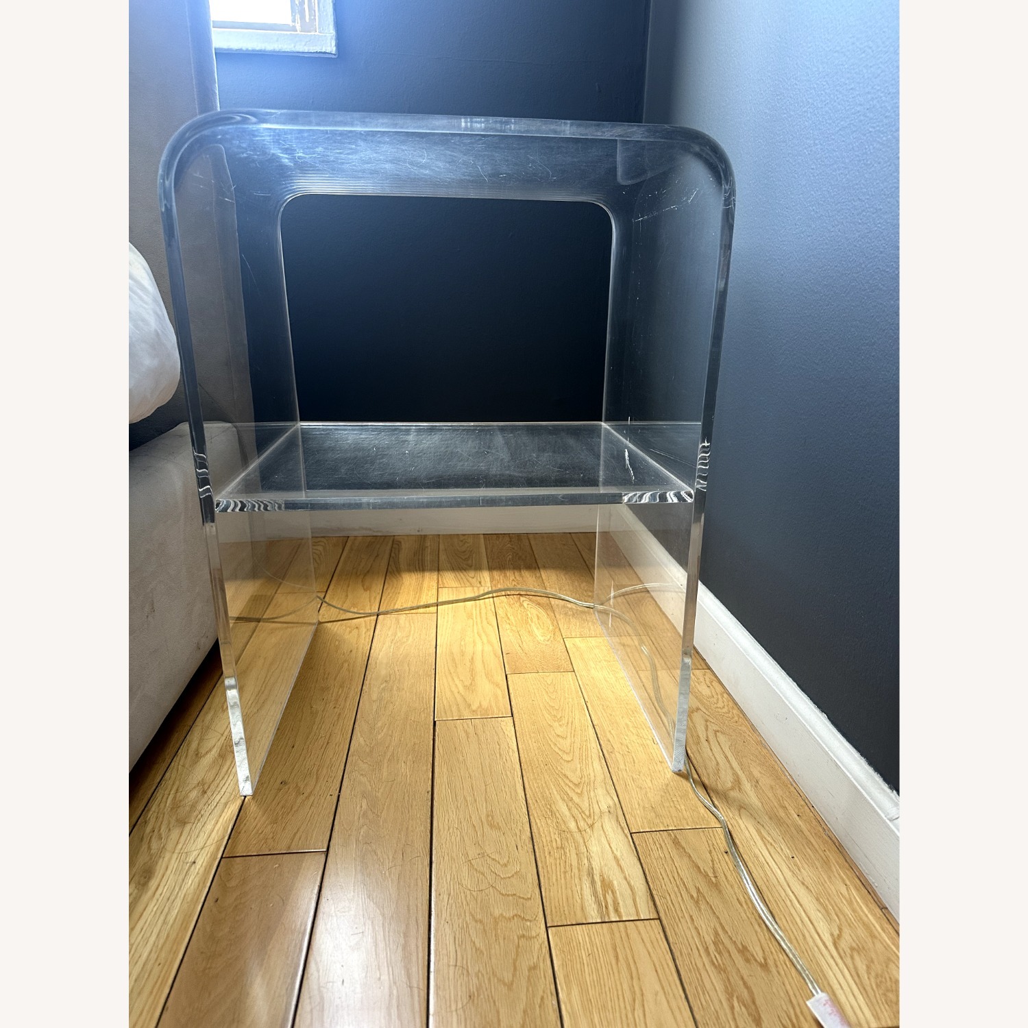 Acrylic End Table or Nighhstand - image-1