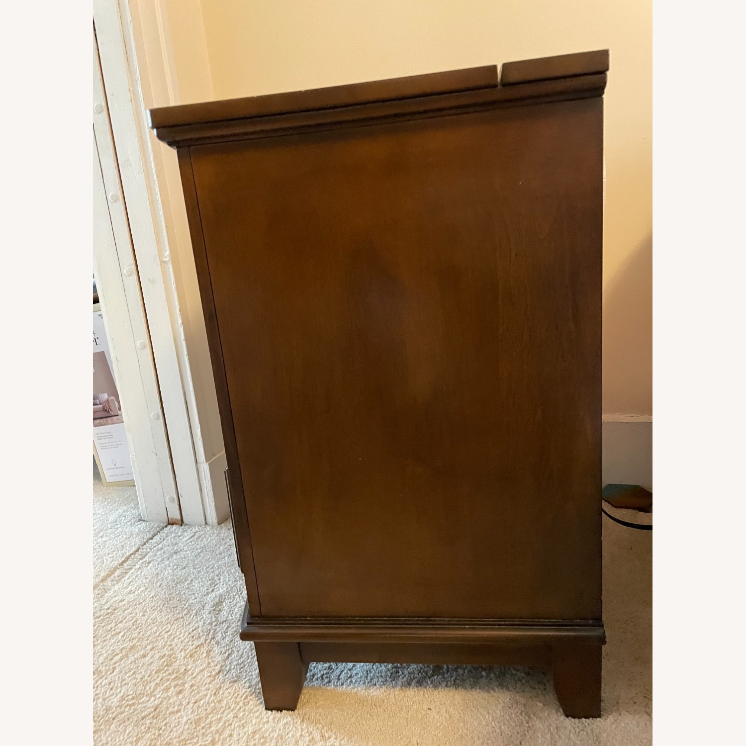 Raymour & Flanigan Merlot Nightstands - image-3