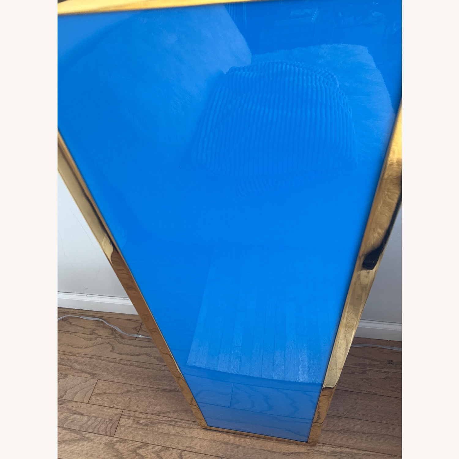 Jonathan Adler Lucite Pedestal Table  - image-5