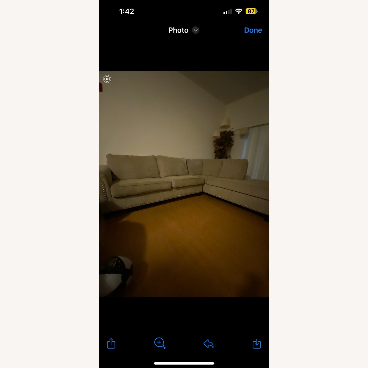 Beige Sofa  - image-1