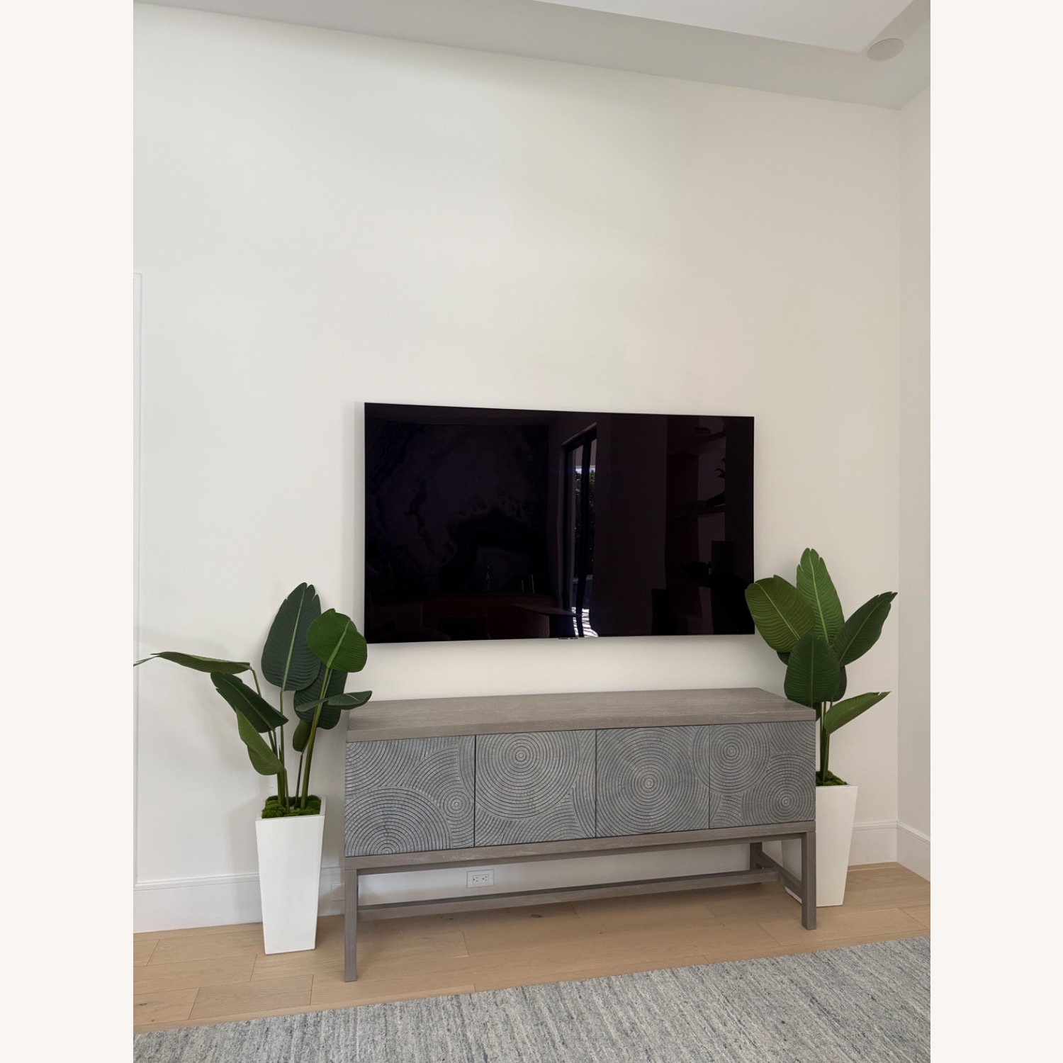 Arhaus Reynolds Grey Console - image-1