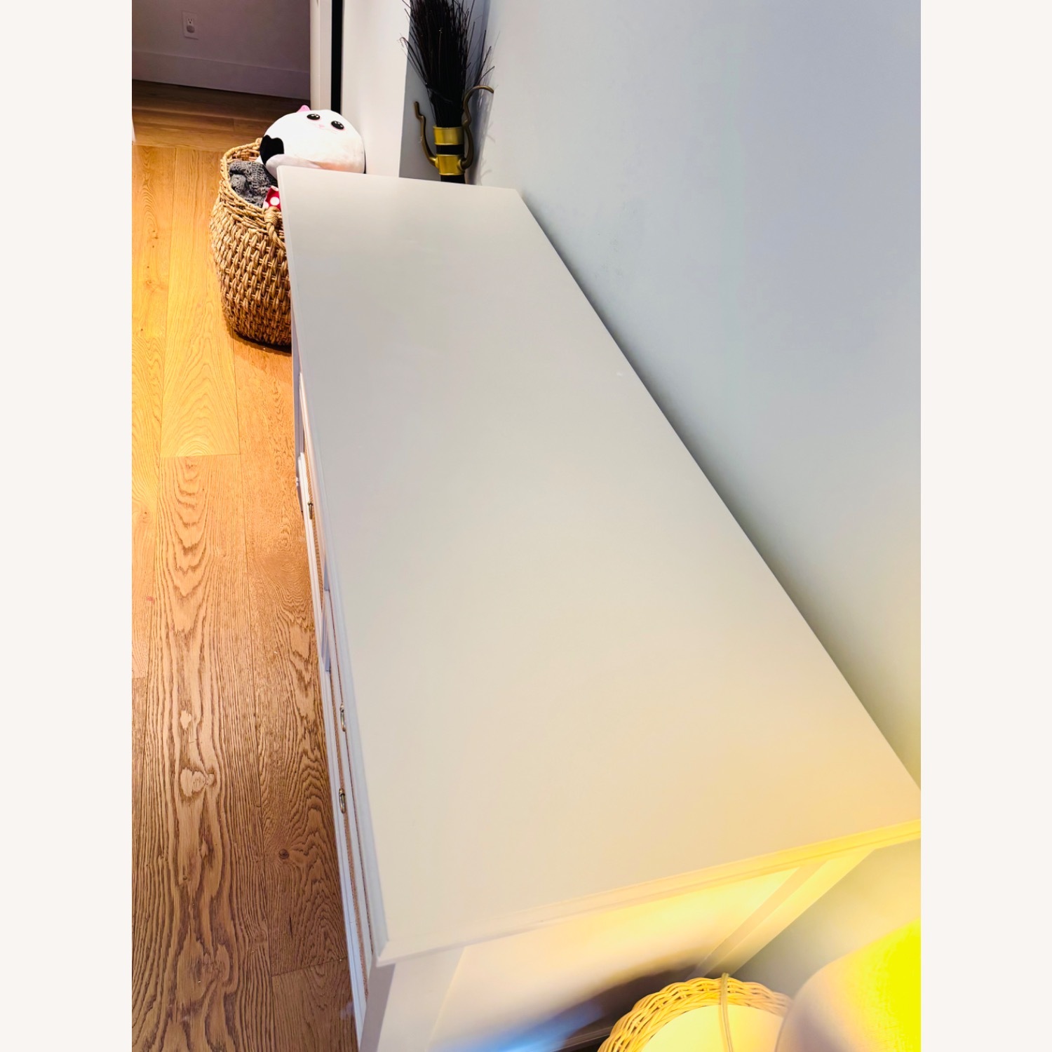 Pottery Barn Ava Regency Caned 7-Drawer Dresser - image-5