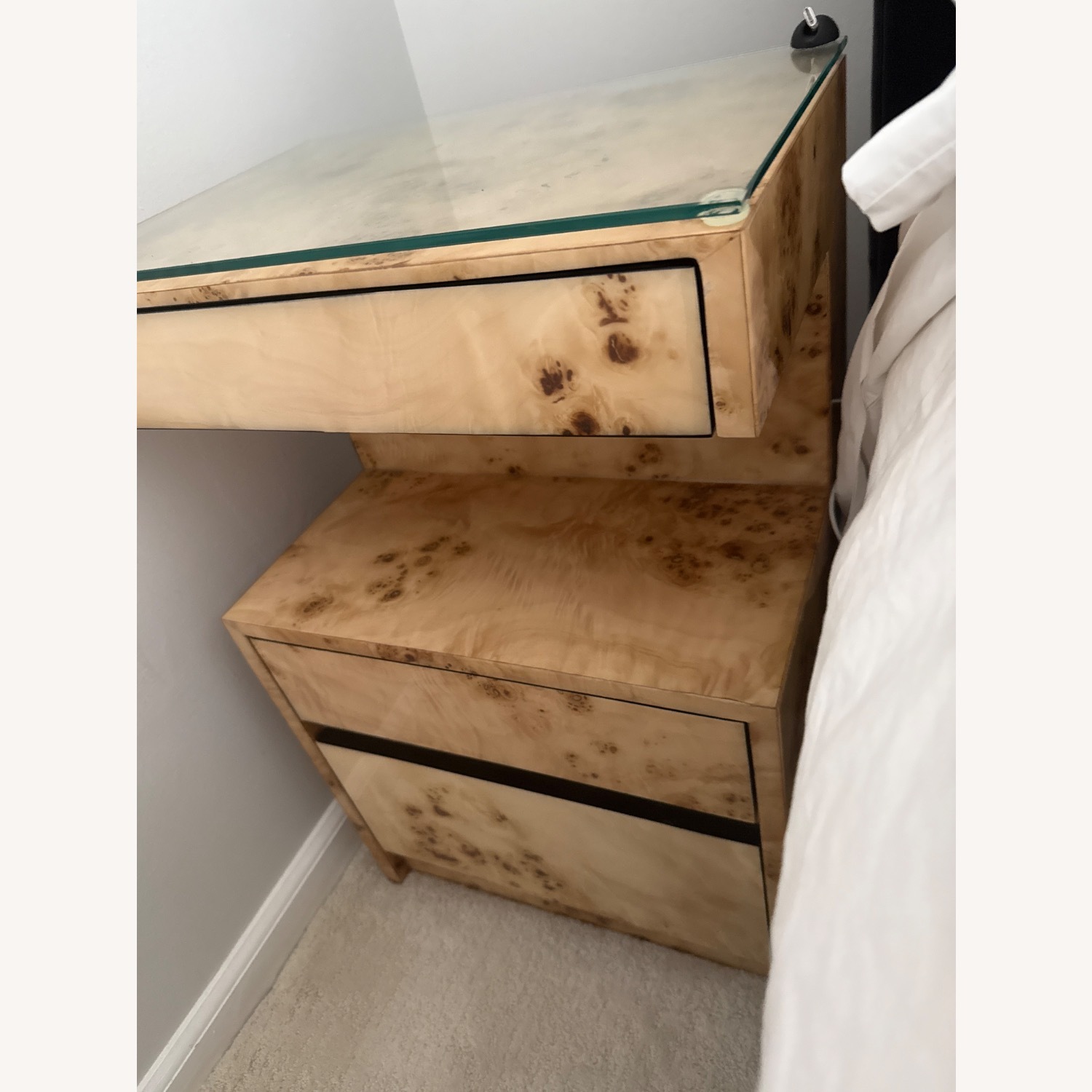 Burl Wood Home Nature Custom Nightstands - image-2