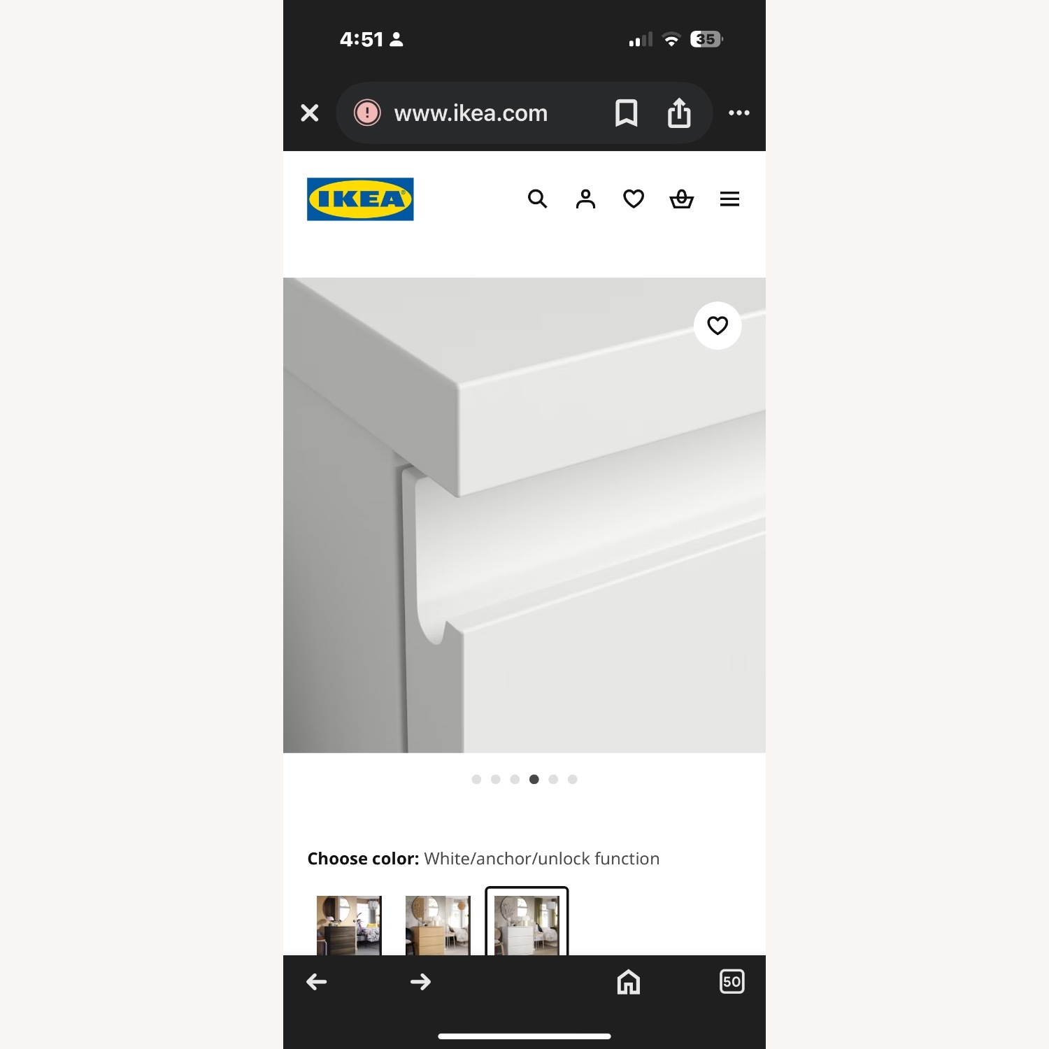 IKEA STORKLINTA Dresser - image-2