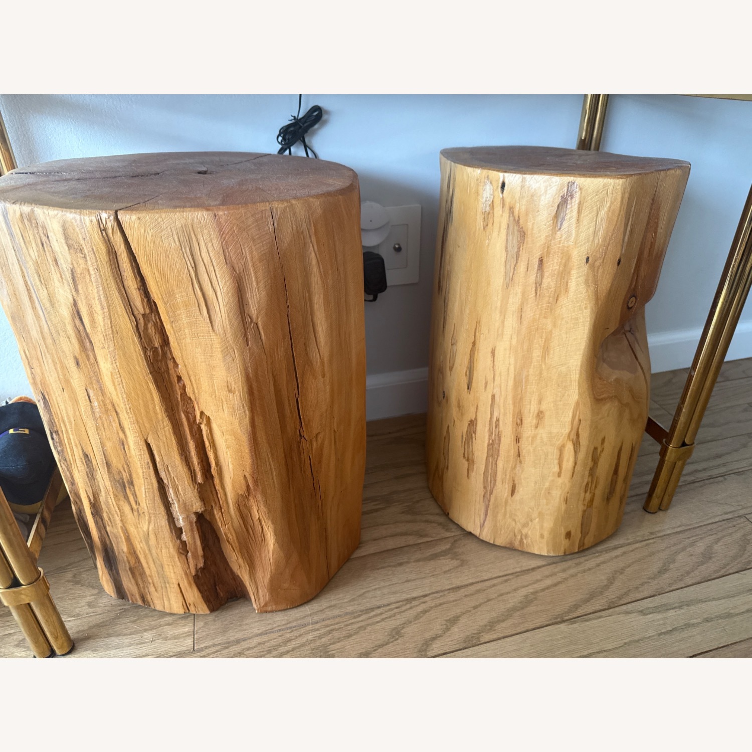 West Elm Tree Stump Side Table - image-3
