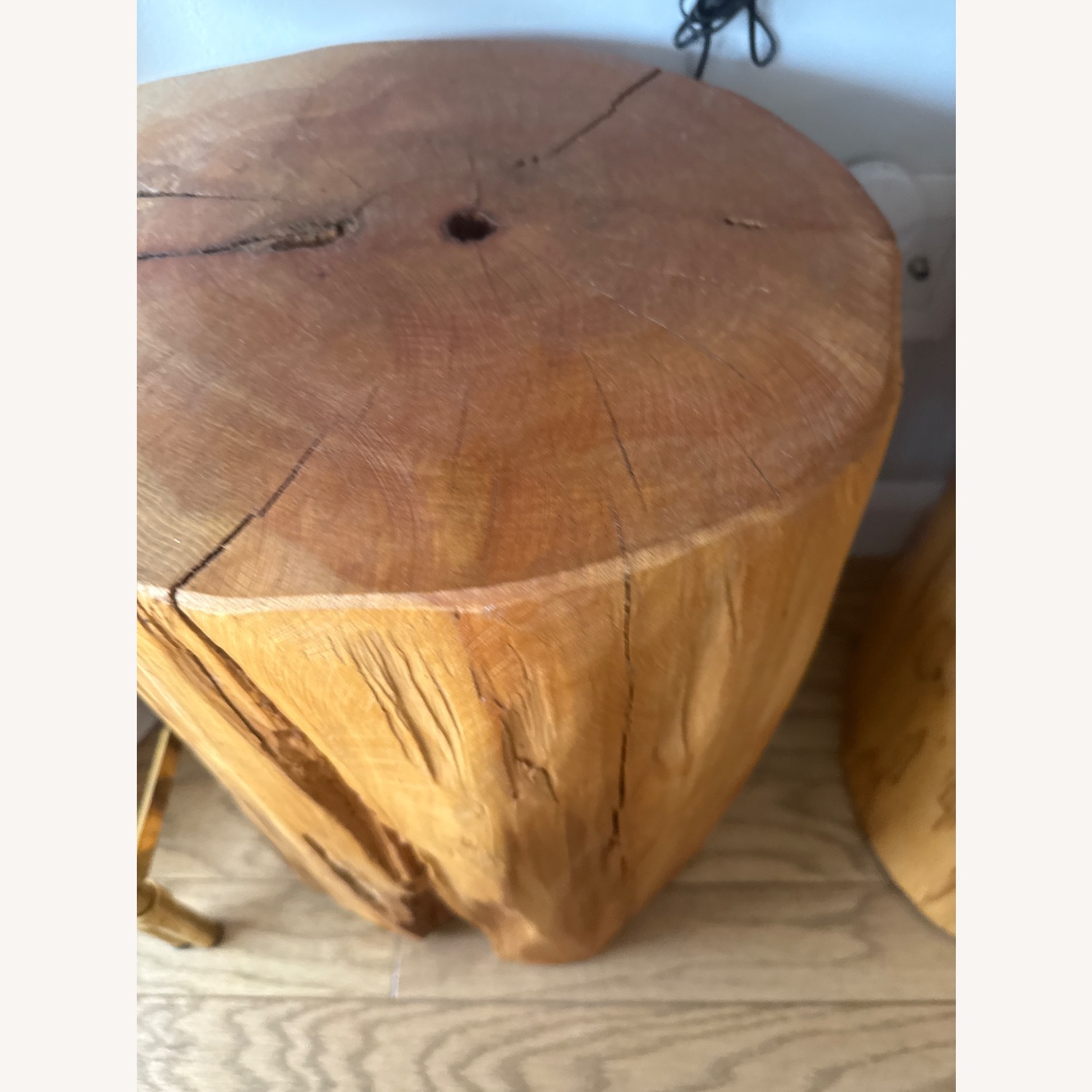 West Elm Tree Stump Side Table - image-6