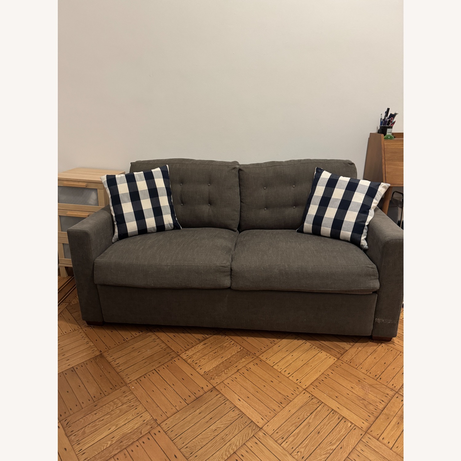 Crate & Barrel American Leather Sleeper Sofa  - image-1