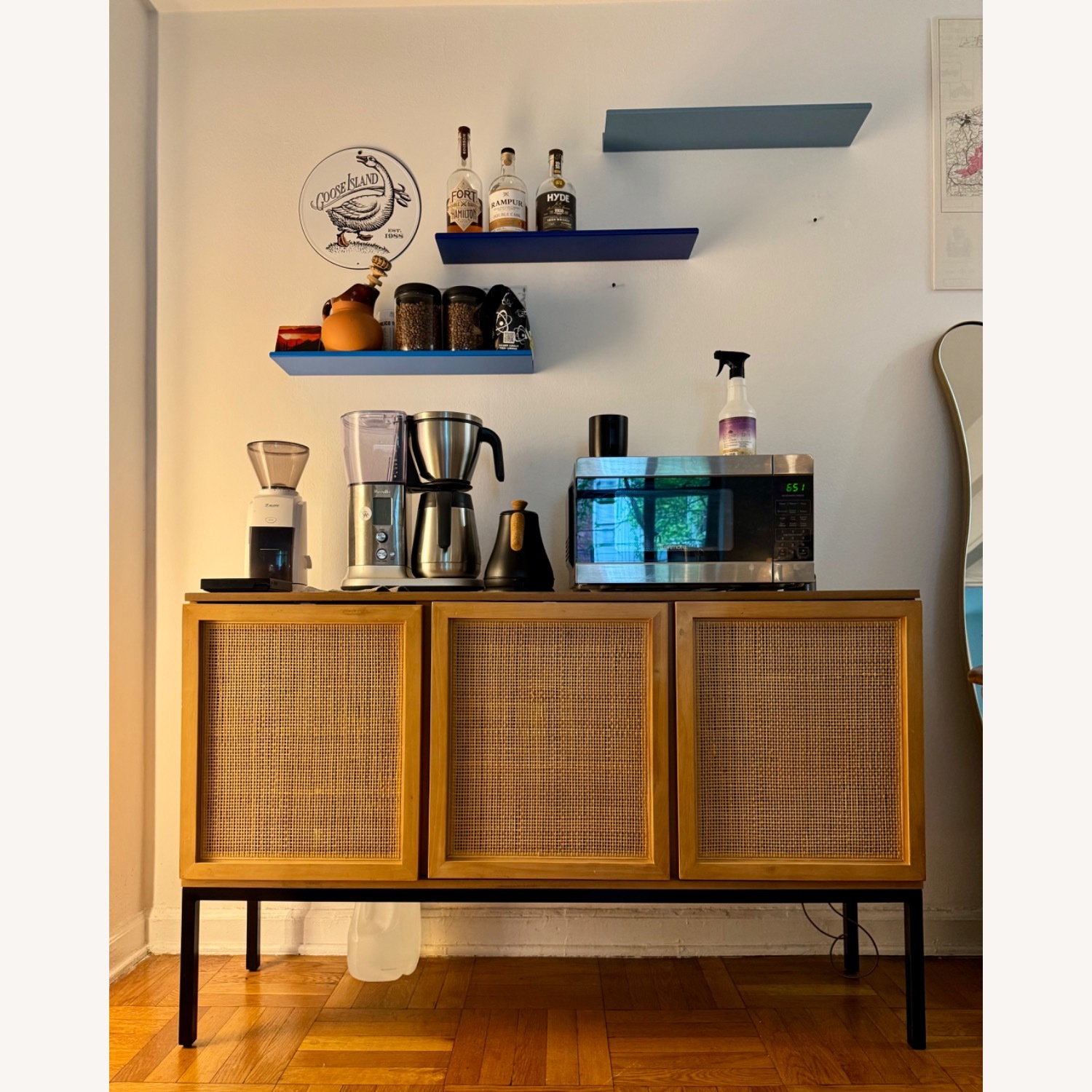 AllModern Rattan Ehren 54” Sideboard - image-1