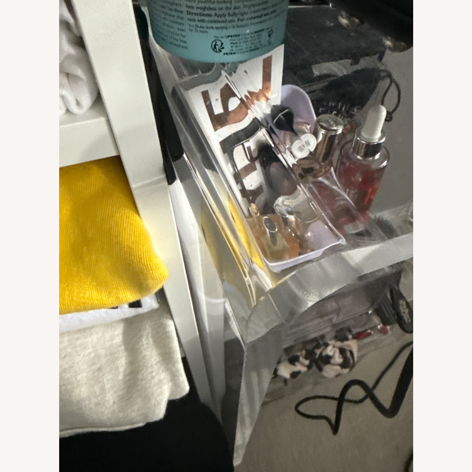 CB2 Peekaboo 38" Acrylic Console Table - image-6