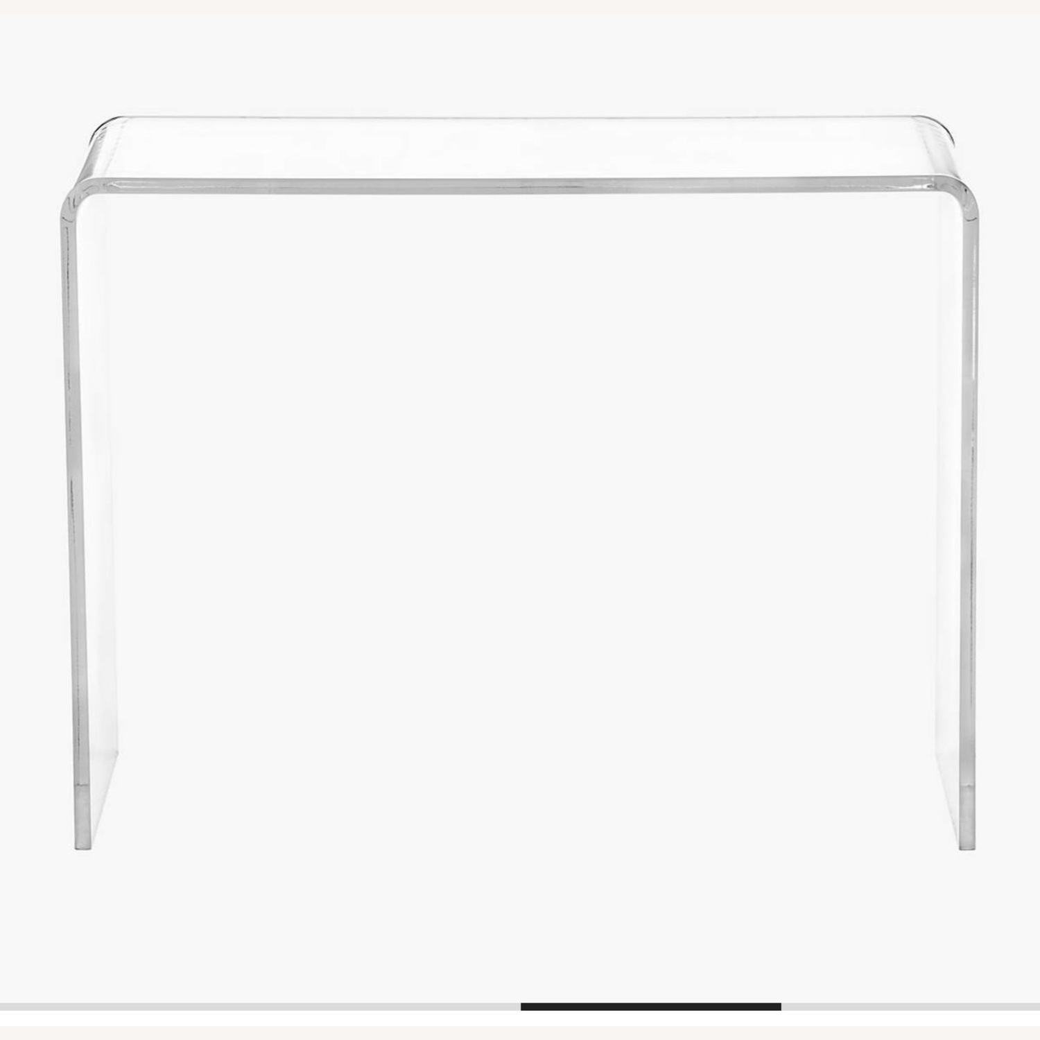 CB2 Peekaboo 38" Acrylic Console Table - image-3