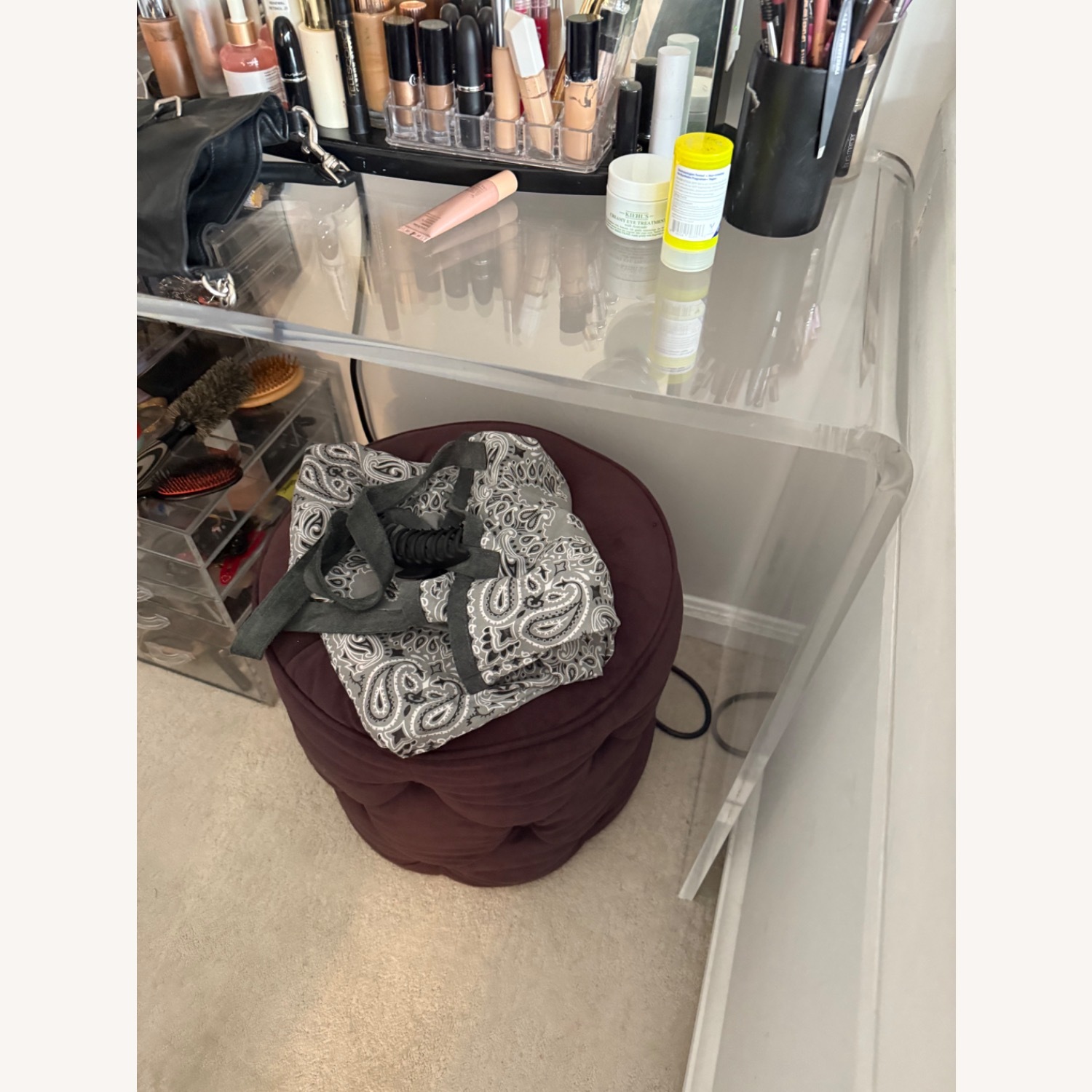 CB2 Peekaboo 38" Acrylic Console Table - image-5