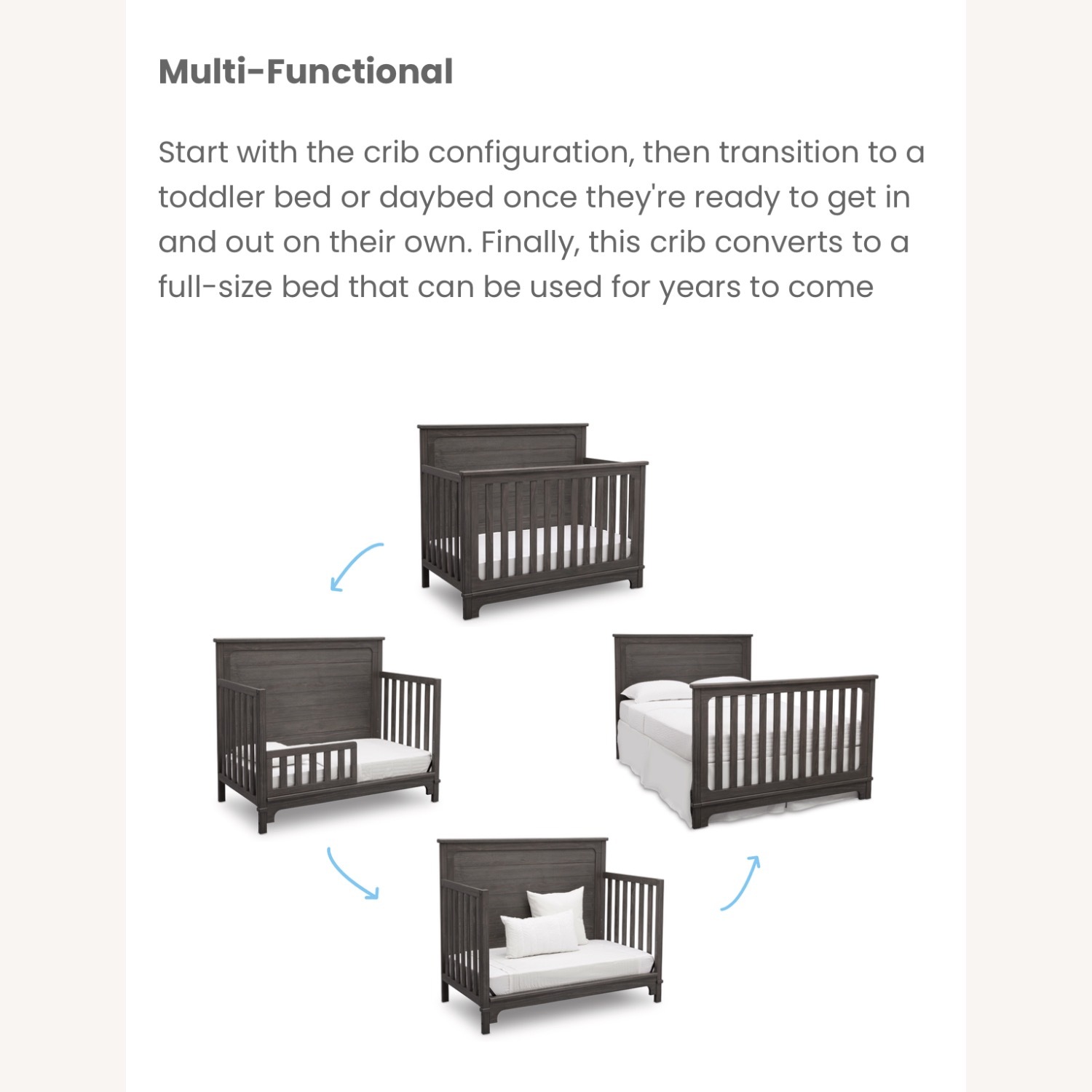 Simmons Kids Monterrey Convertible Crib - image-6