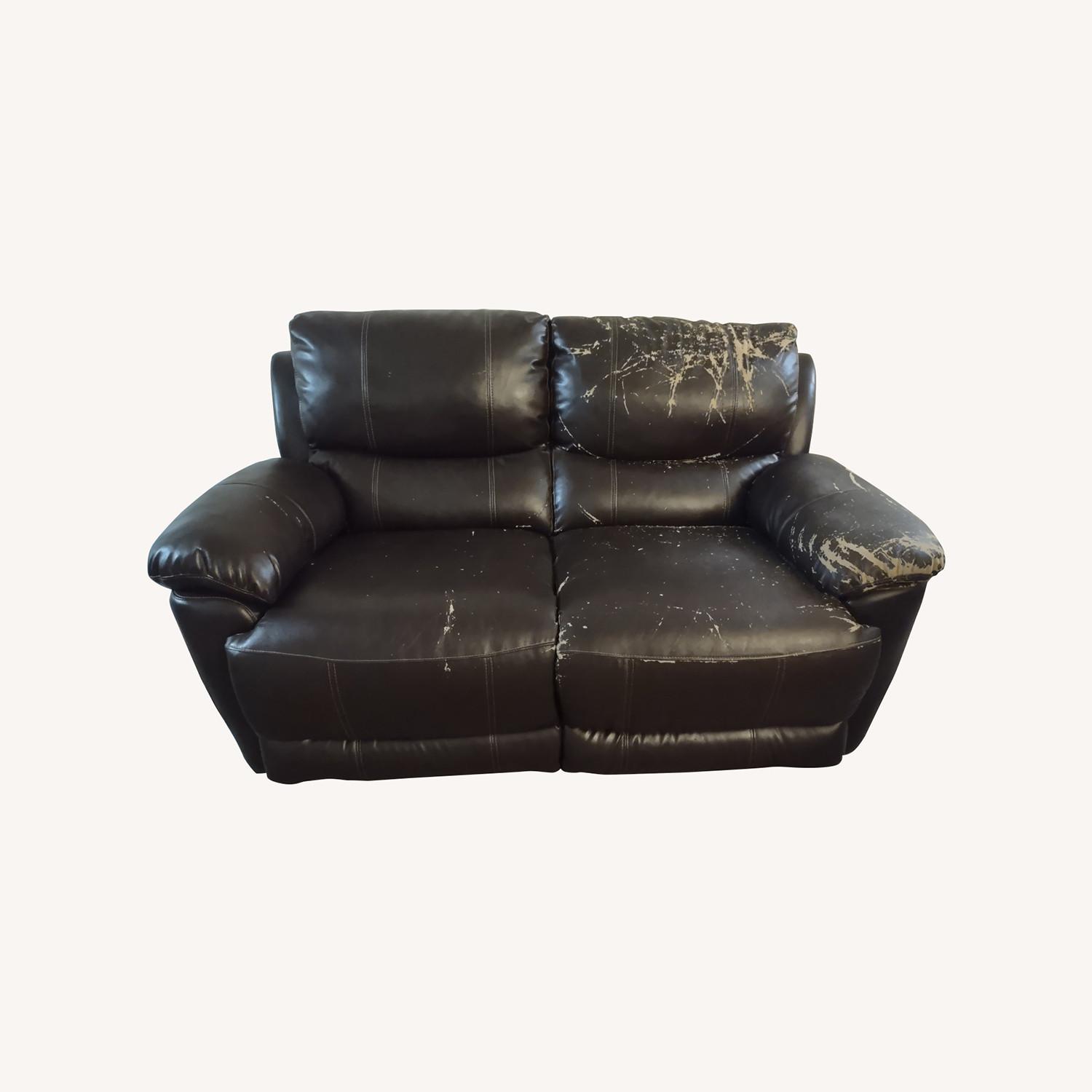 Two Seater Power Recliner Sofa  - image-0