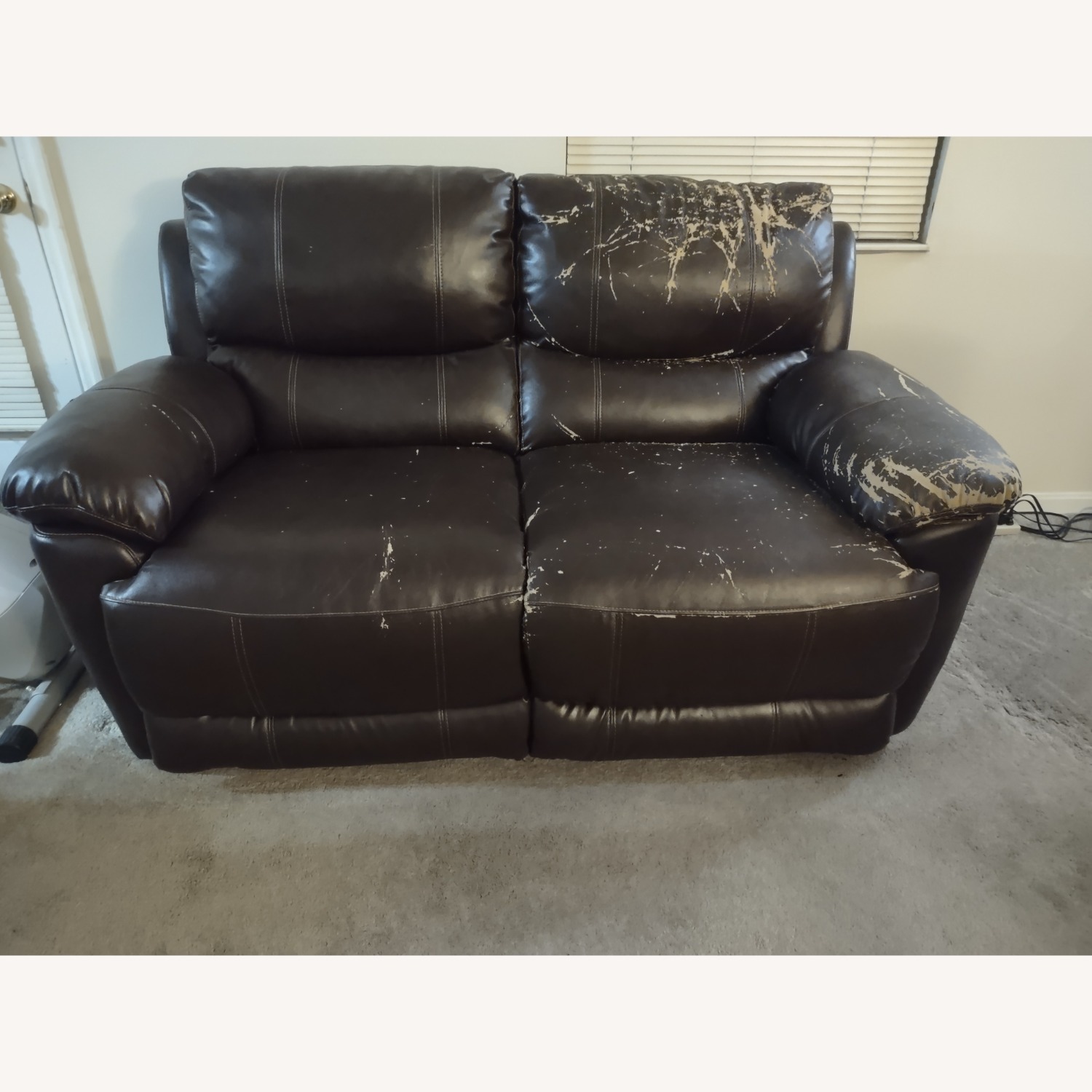 Two Seater Power Recliner Sofa  - image-2