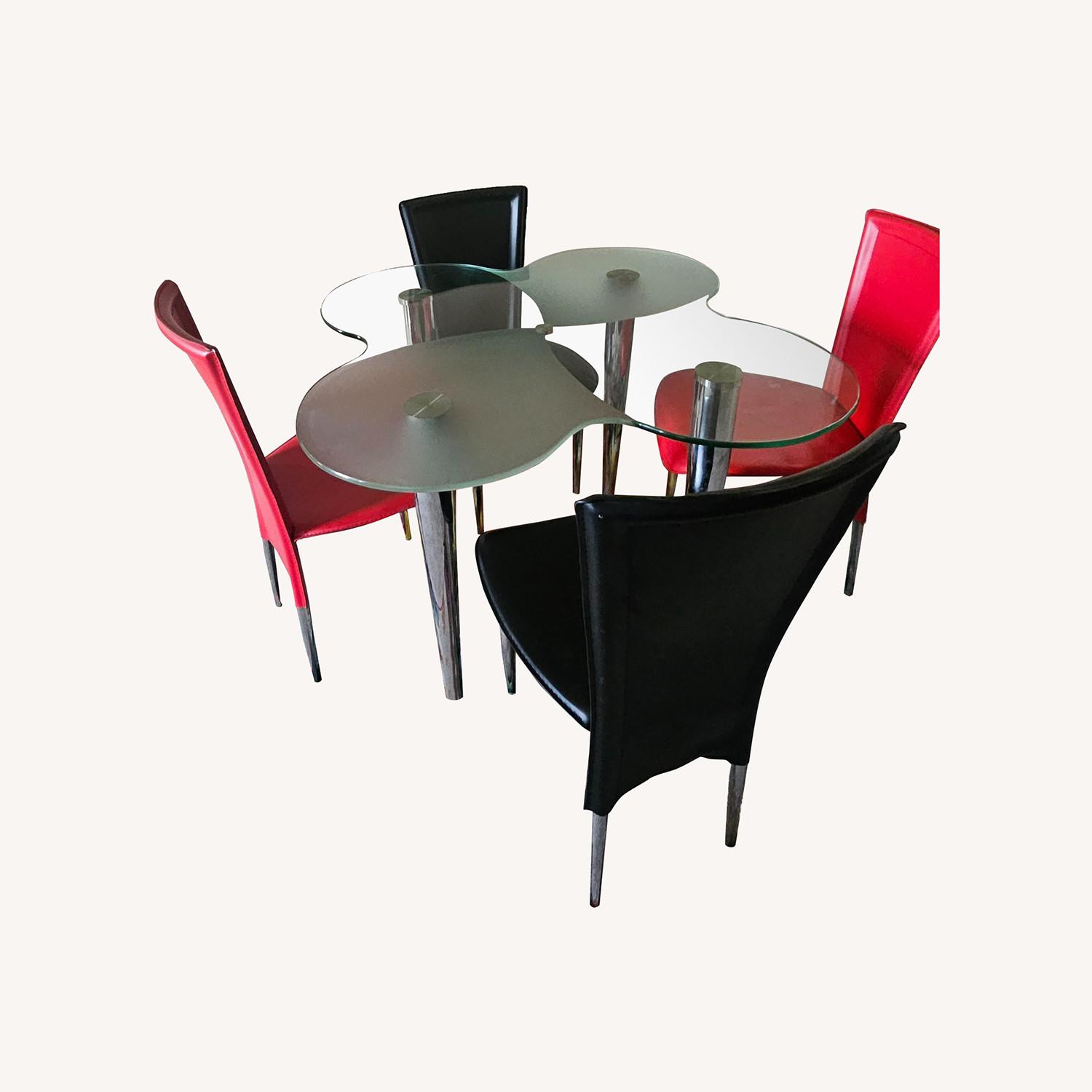 Custom Dining Set Table + 4 Chairs - image-0