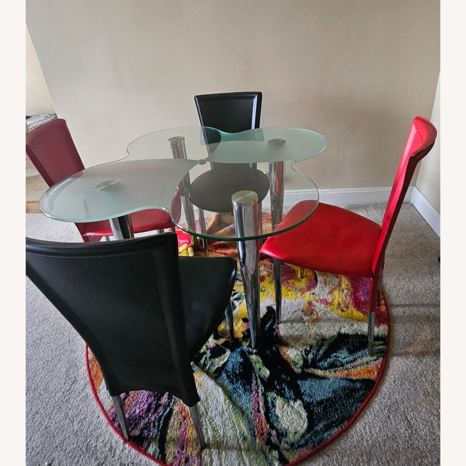 Custom Dining Set Table + 4 Chairs - image-3