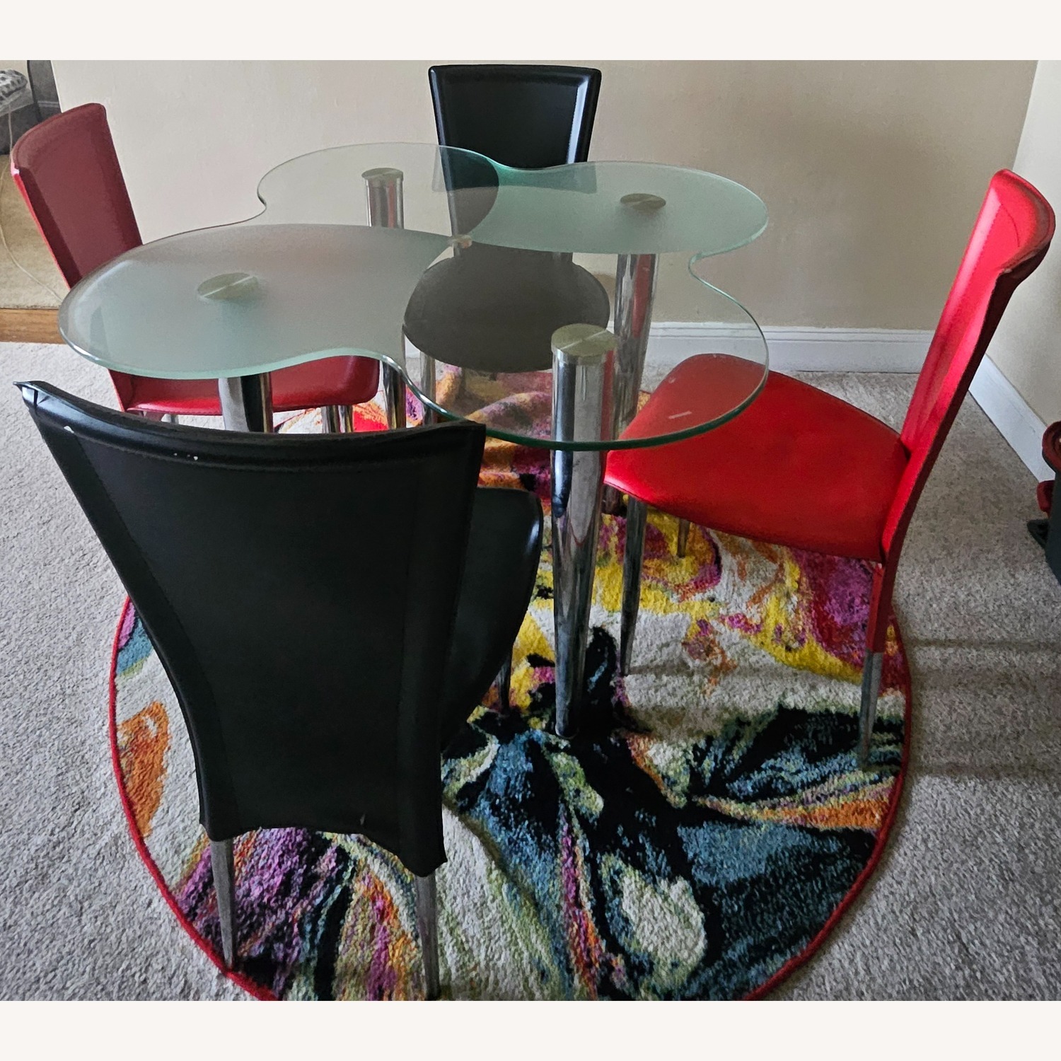 Custom Dining Set Table + 4 Chairs - image-6