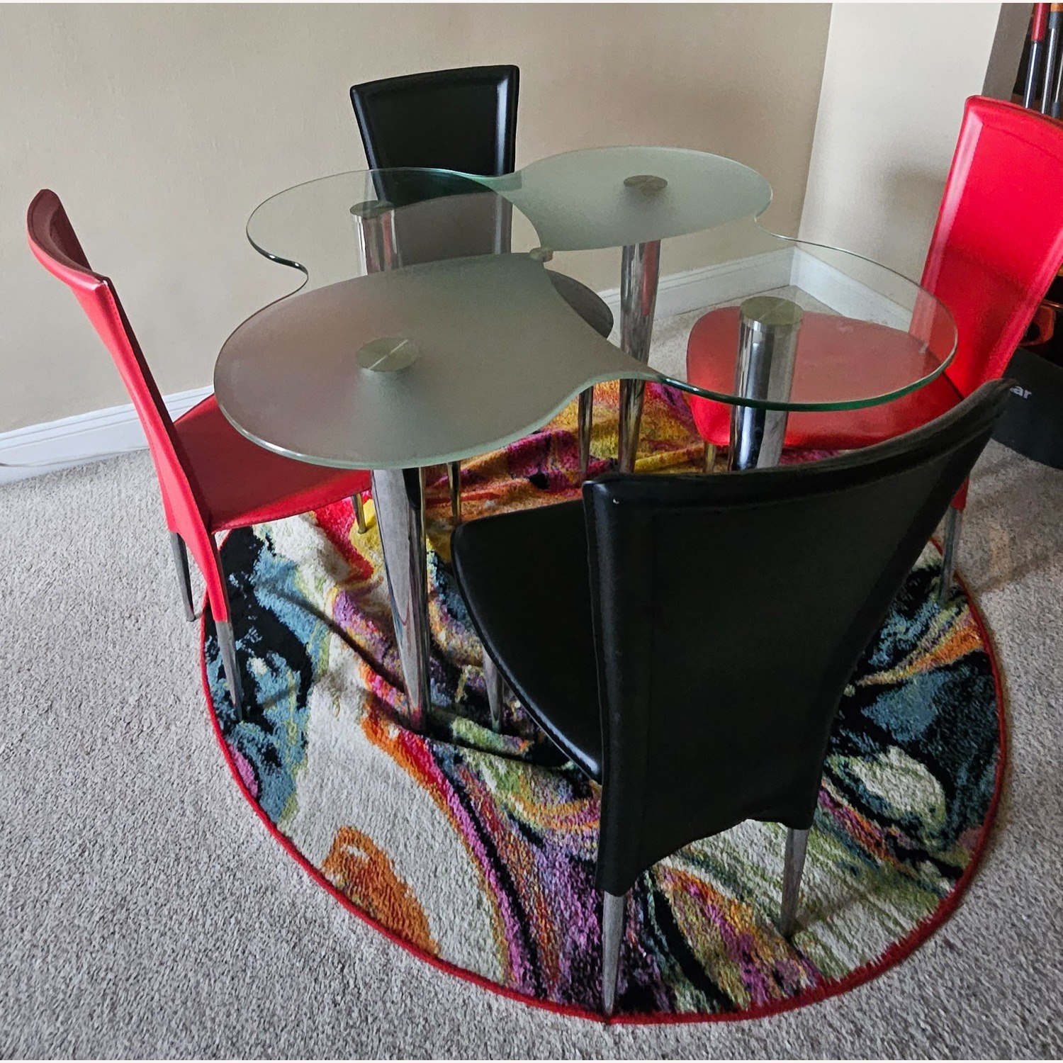 Custom Dining Set Table + 4 Chairs - image-2