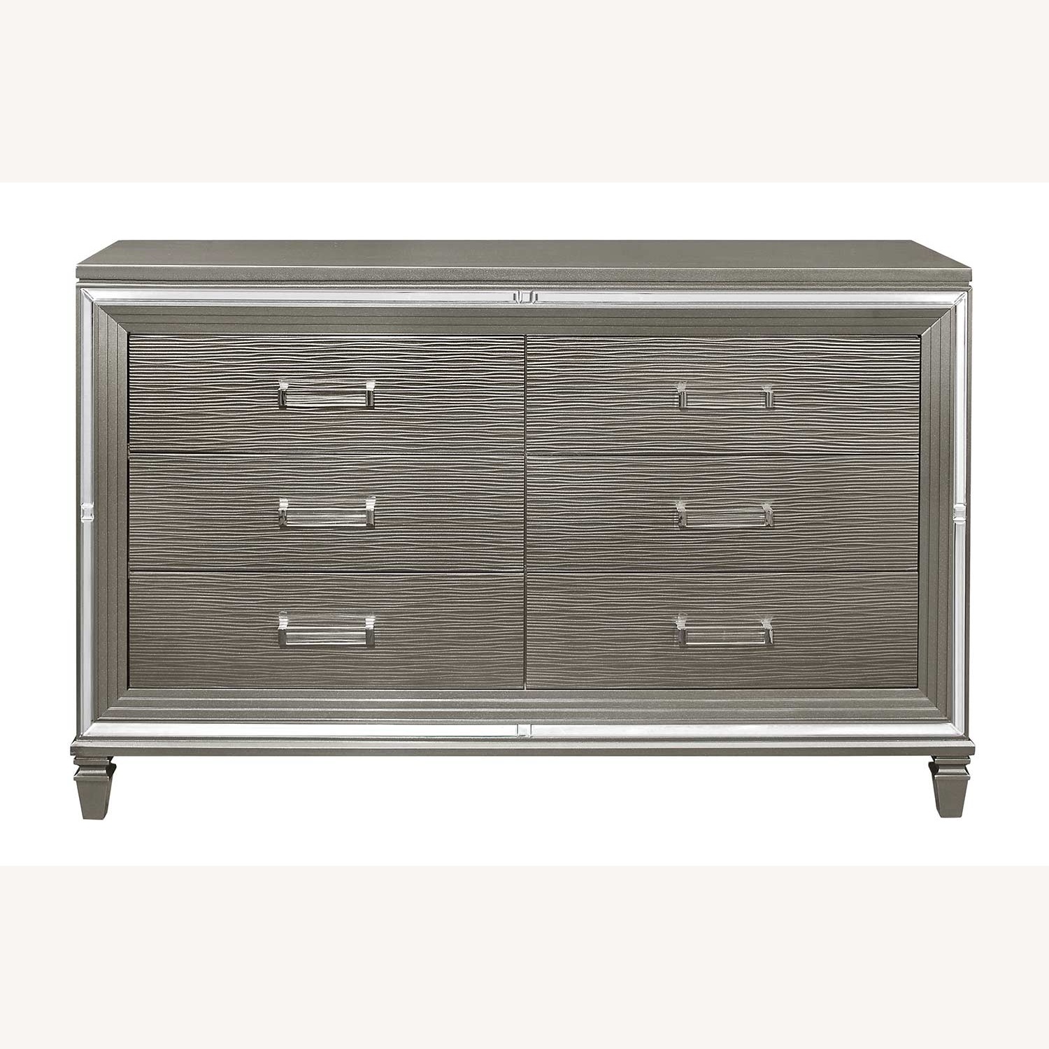 Stylish Glam Gray Dresser - image-7