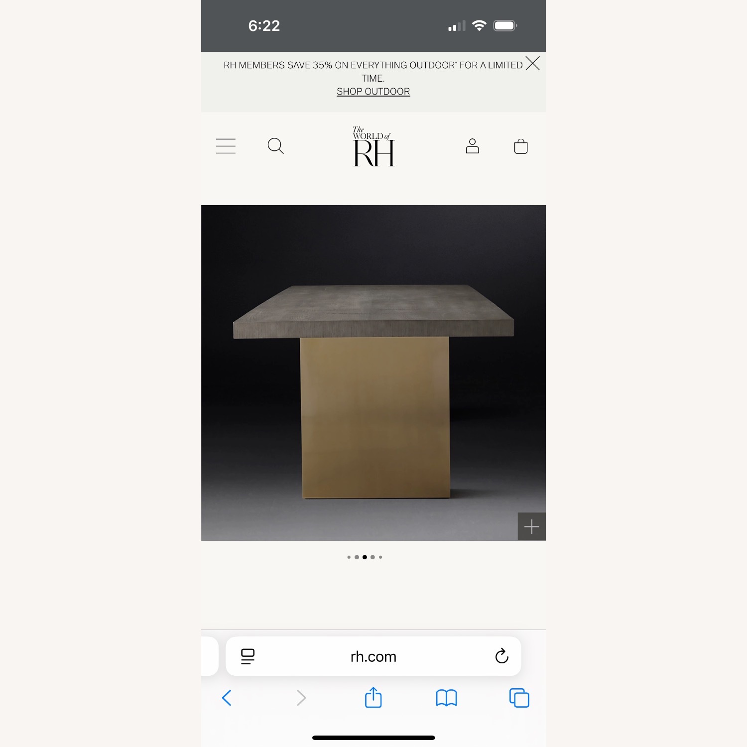 RH Gage Dining Table - image-6