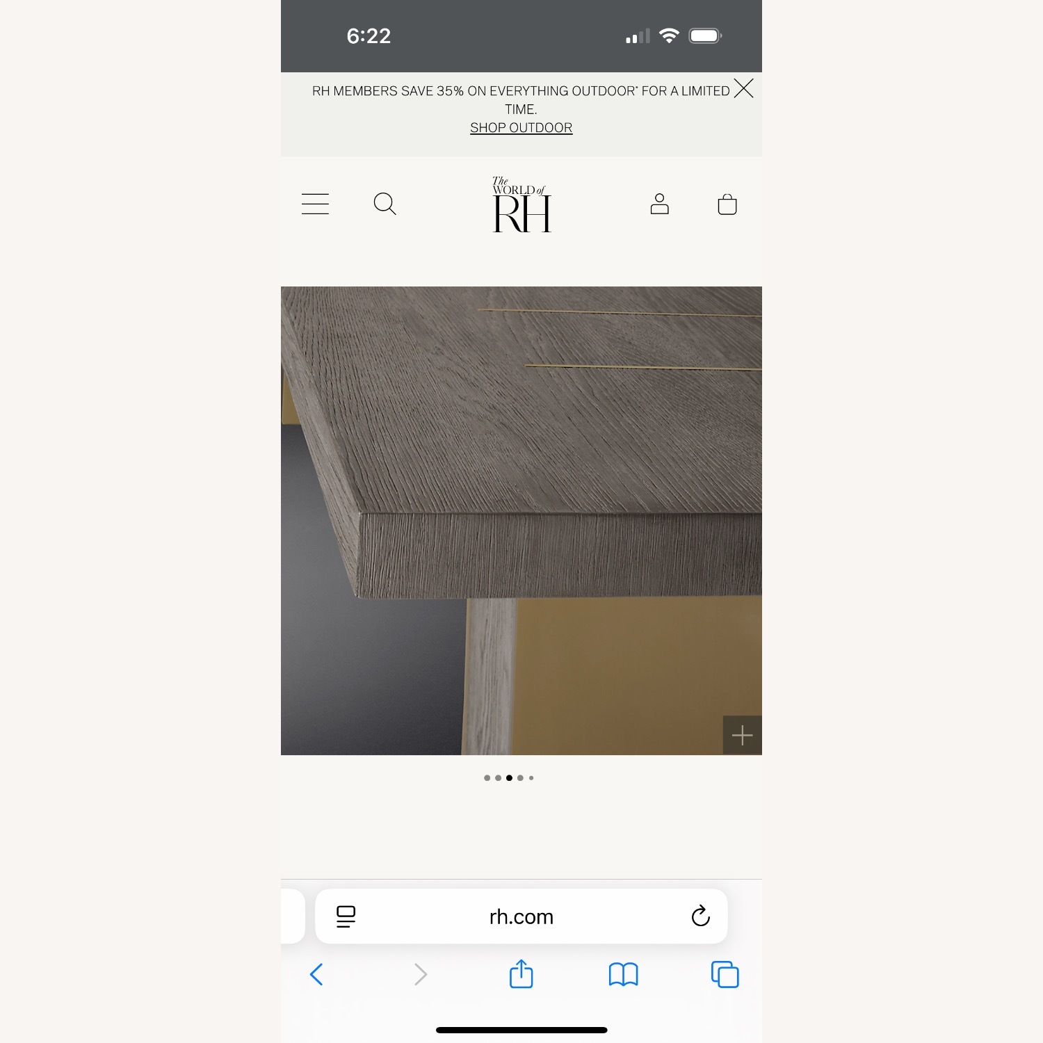 RH Gage Dining Table - image-8