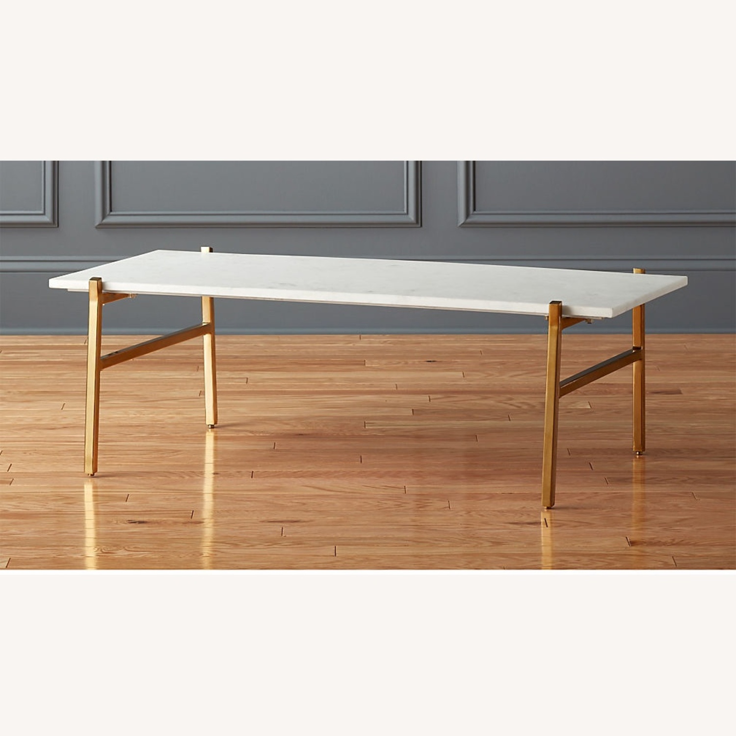 CB2 Slab Stone Coffee Table - image-5