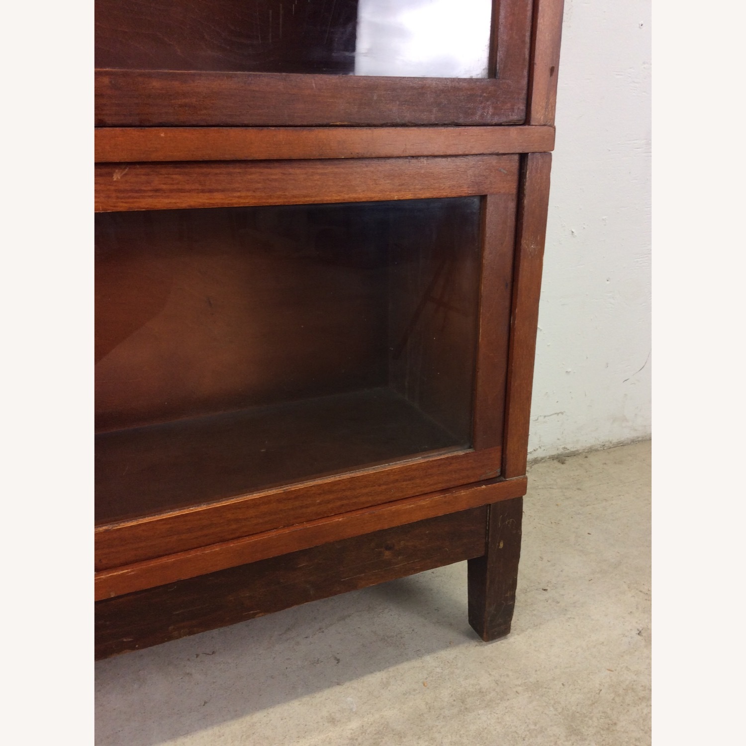 Antique 3 Barrister Bookcase by Globe Wernicke - image-13