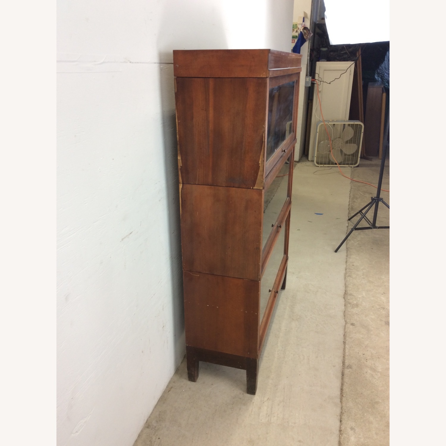 Antique 3 Barrister Bookcase by Globe Wernicke - image-16