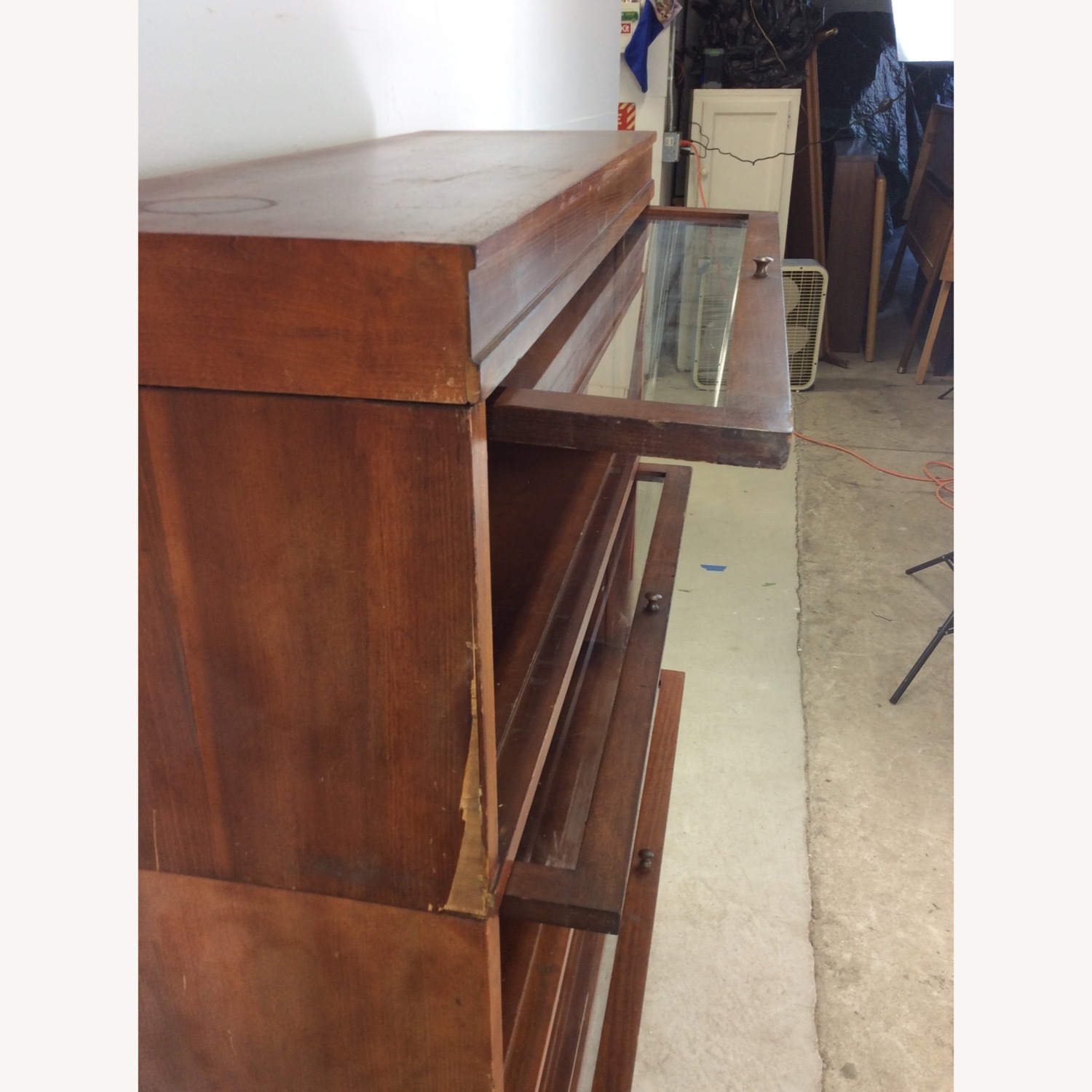 Antique 3 Barrister Bookcase by Globe Wernicke - image-29
