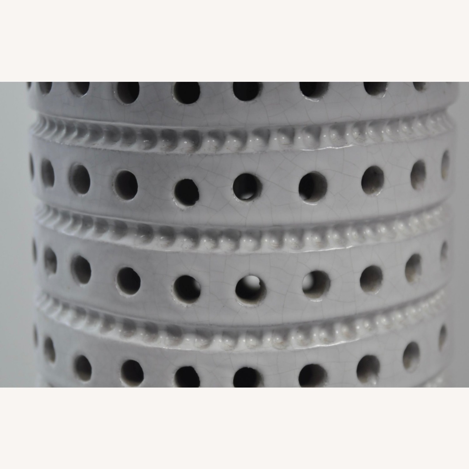 Mecox Round Rustic Terracotta Table Lamps - image-3