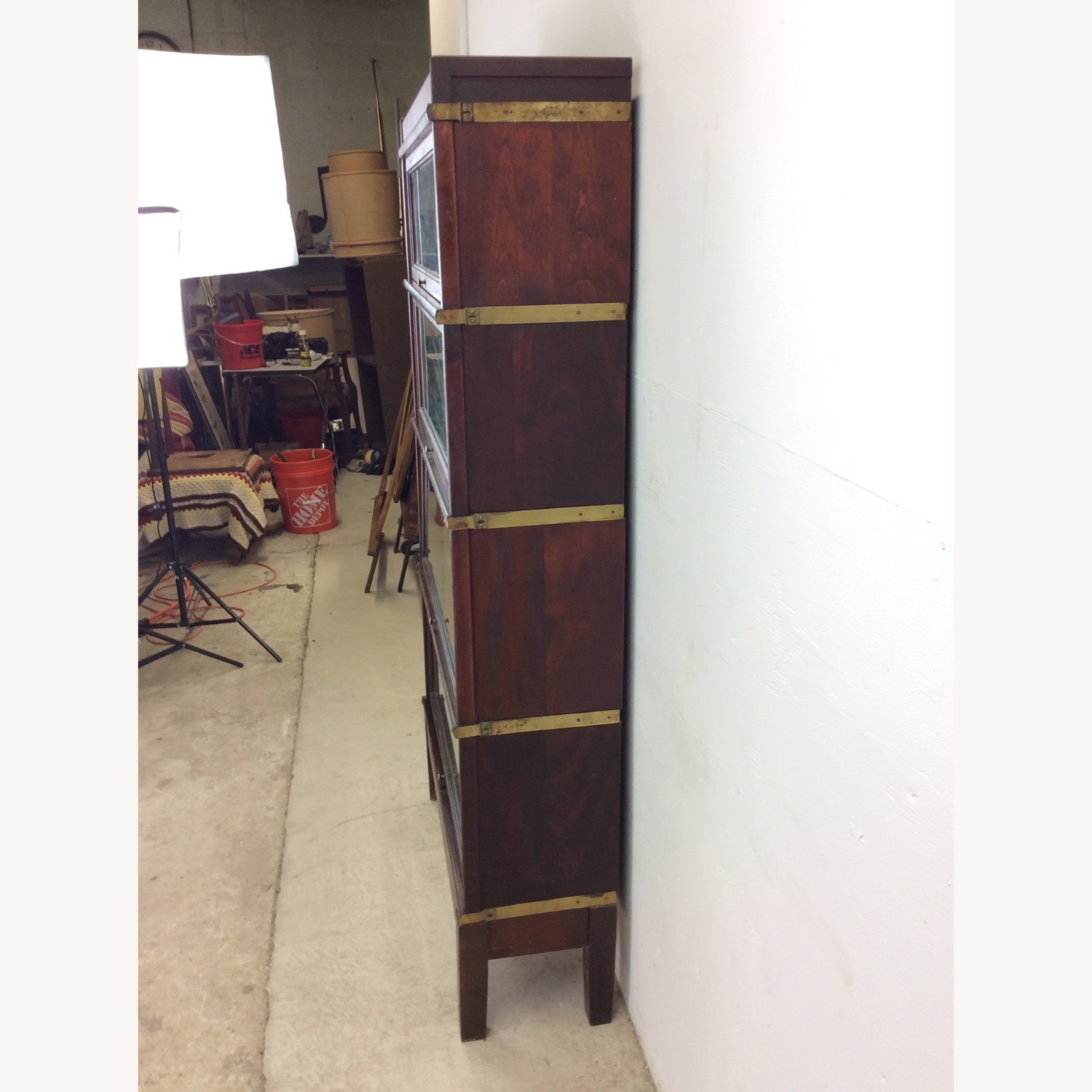 Antique Globe Wernicke 4 Barrister Bookcase - image-14