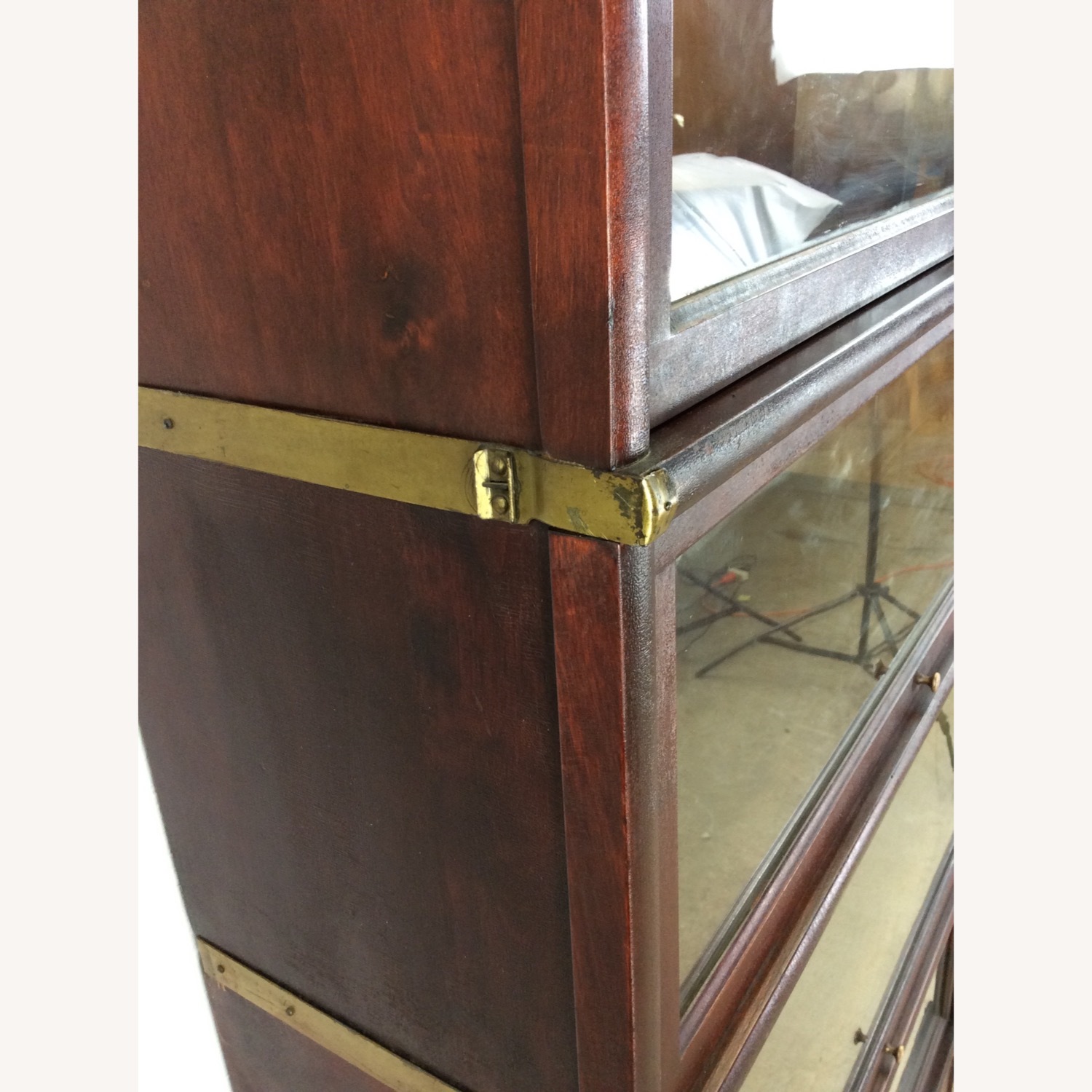 Antique Globe Wernicke 4 Barrister Bookcase - image-12