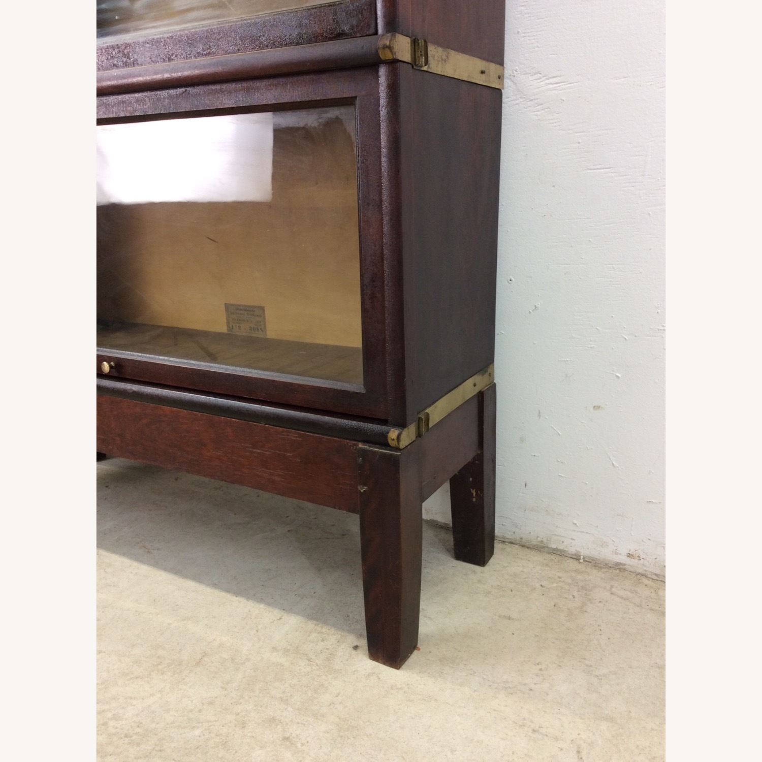 Antique Globe Wernicke 4 Barrister Bookcase - image-7