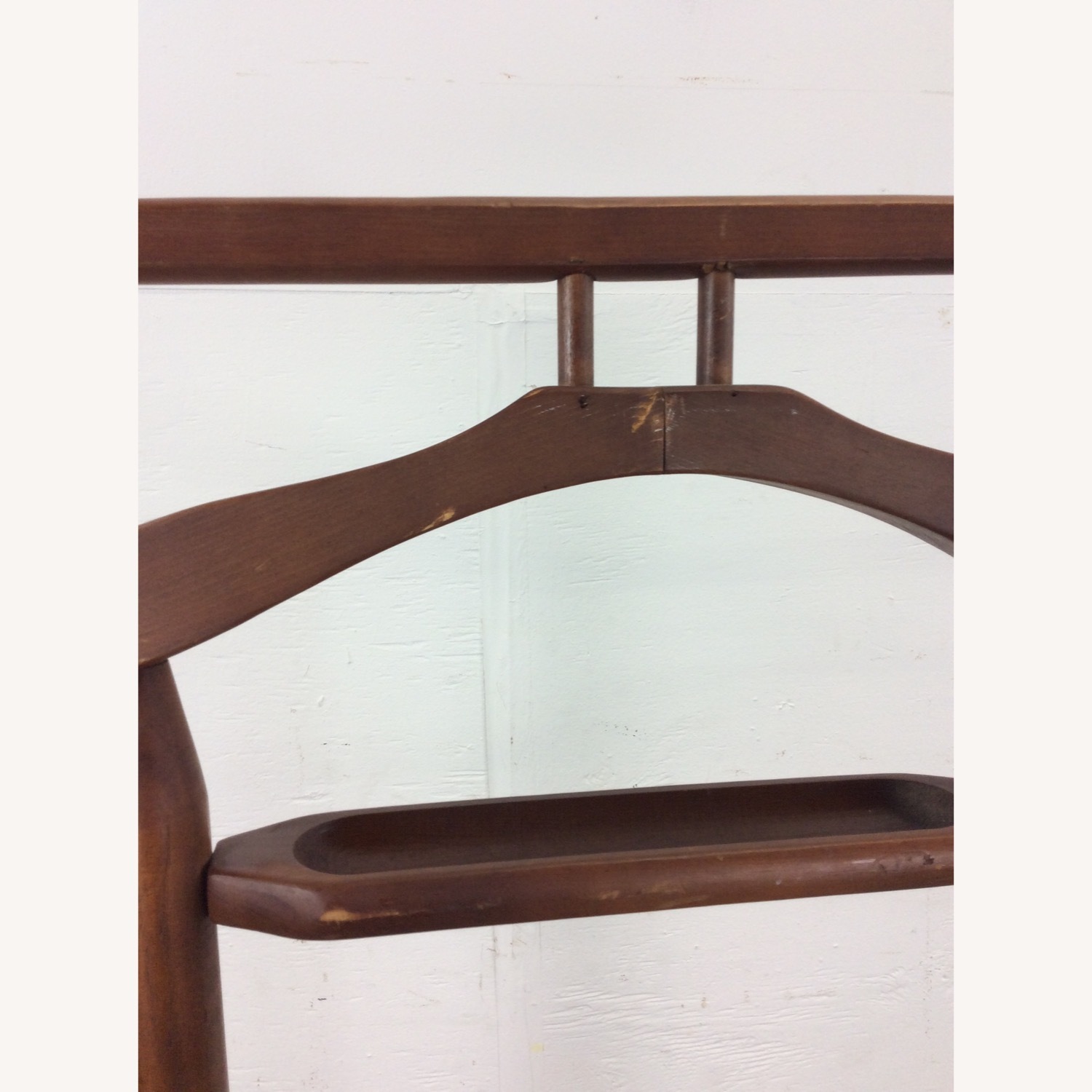 Mid Century Gentleman's Valet with Woven Seat - image-16