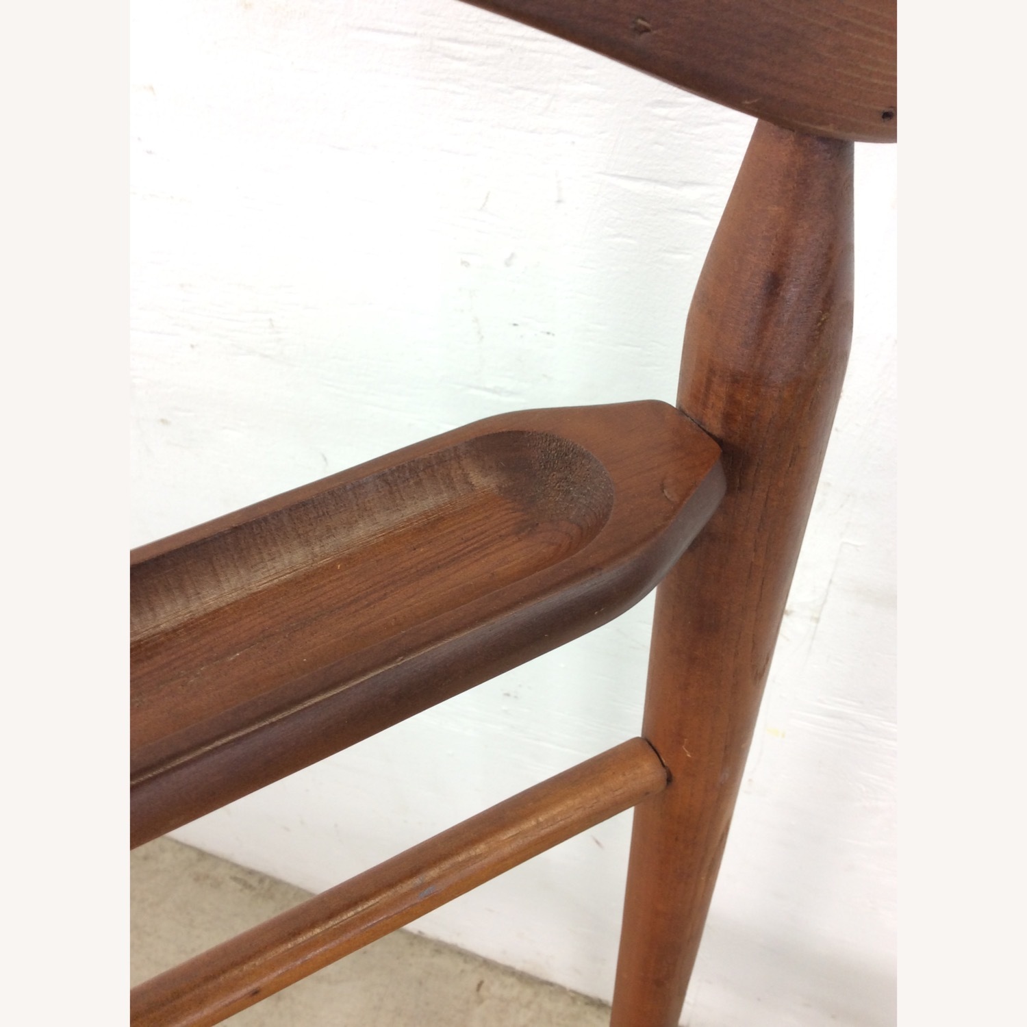 Mid Century Gentleman's Valet with Woven Seat - image-21