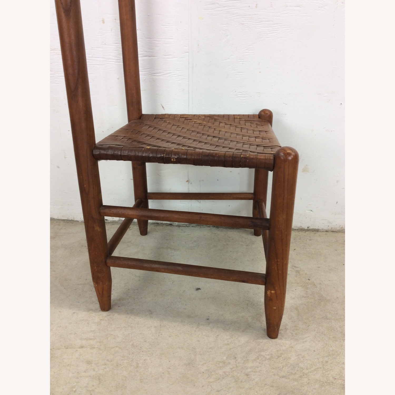 Mid Century Gentleman's Valet with Woven Seat - image-19