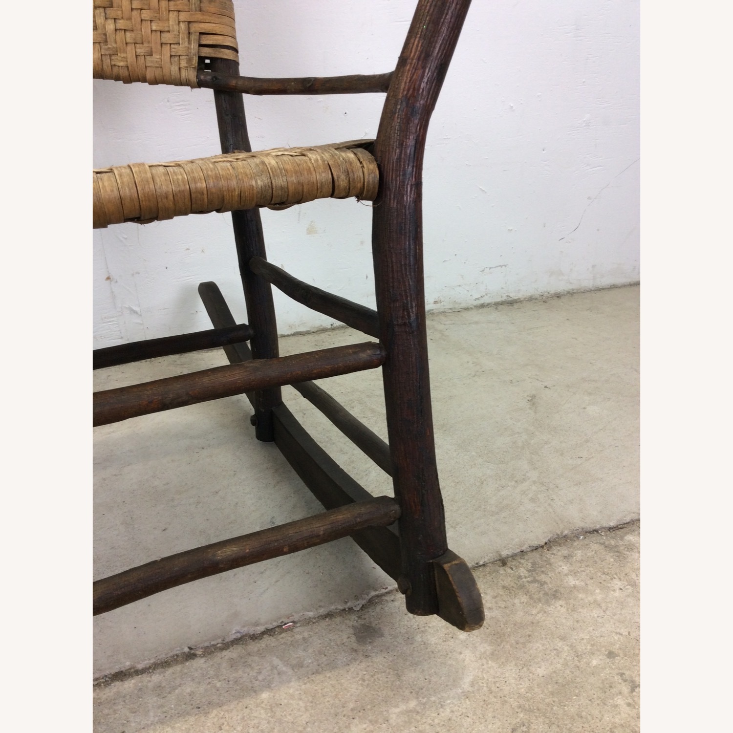 Old Hickory Adirondack Style Rocking Chair - image-11